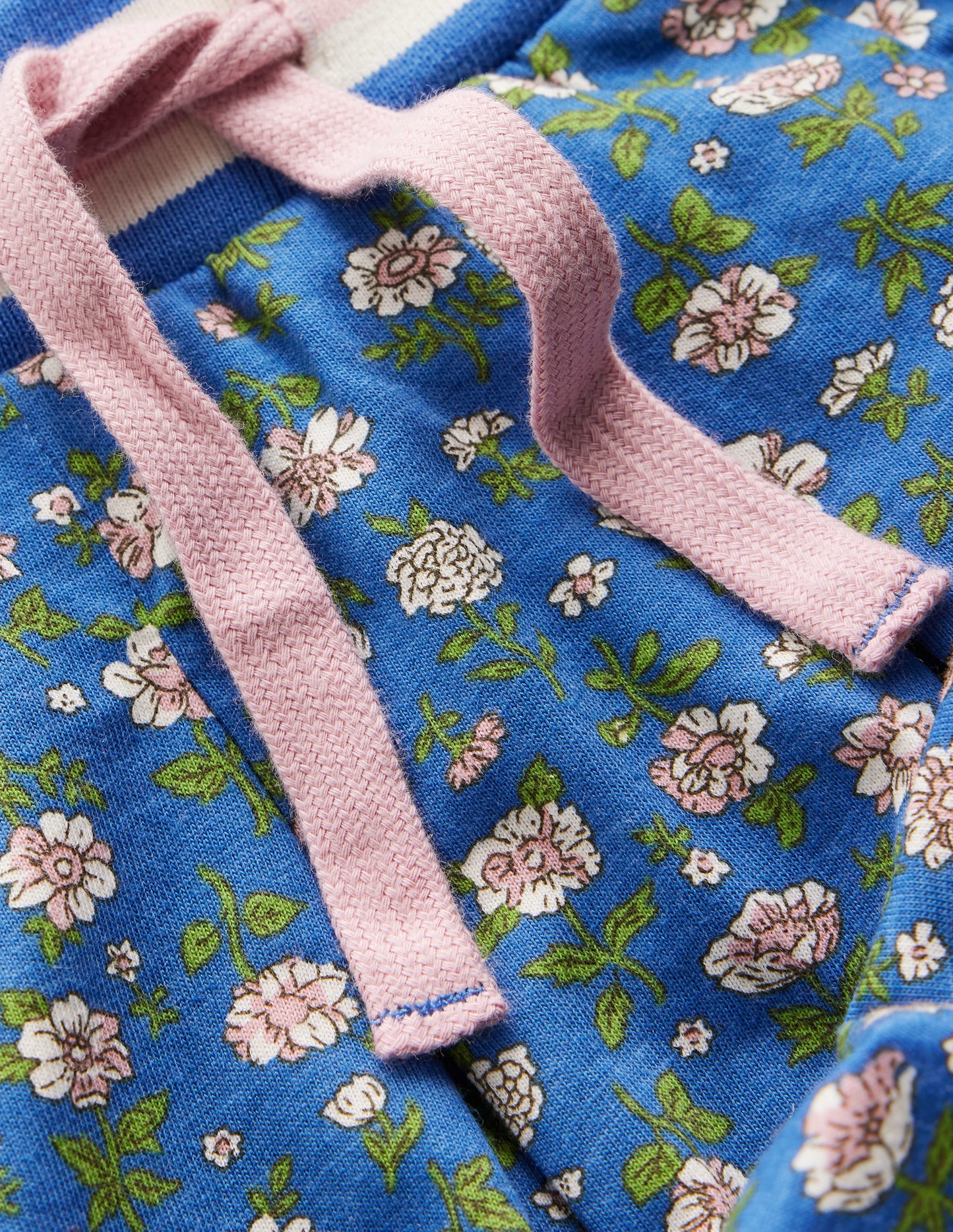 Pleated Jersey Skort-Bluejay Garden Flower