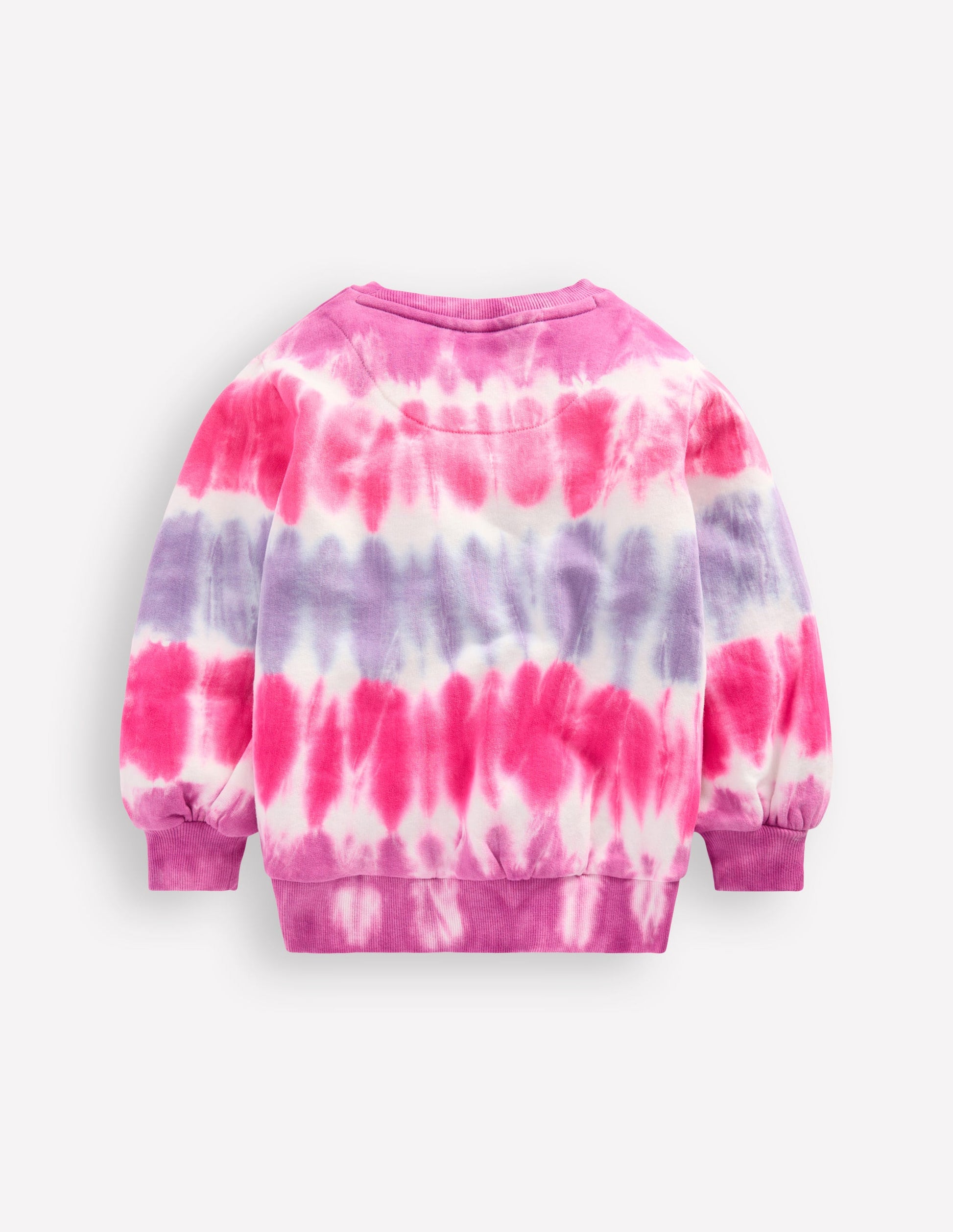 Printed Sweatshirt-Pink Tie Dye-2
