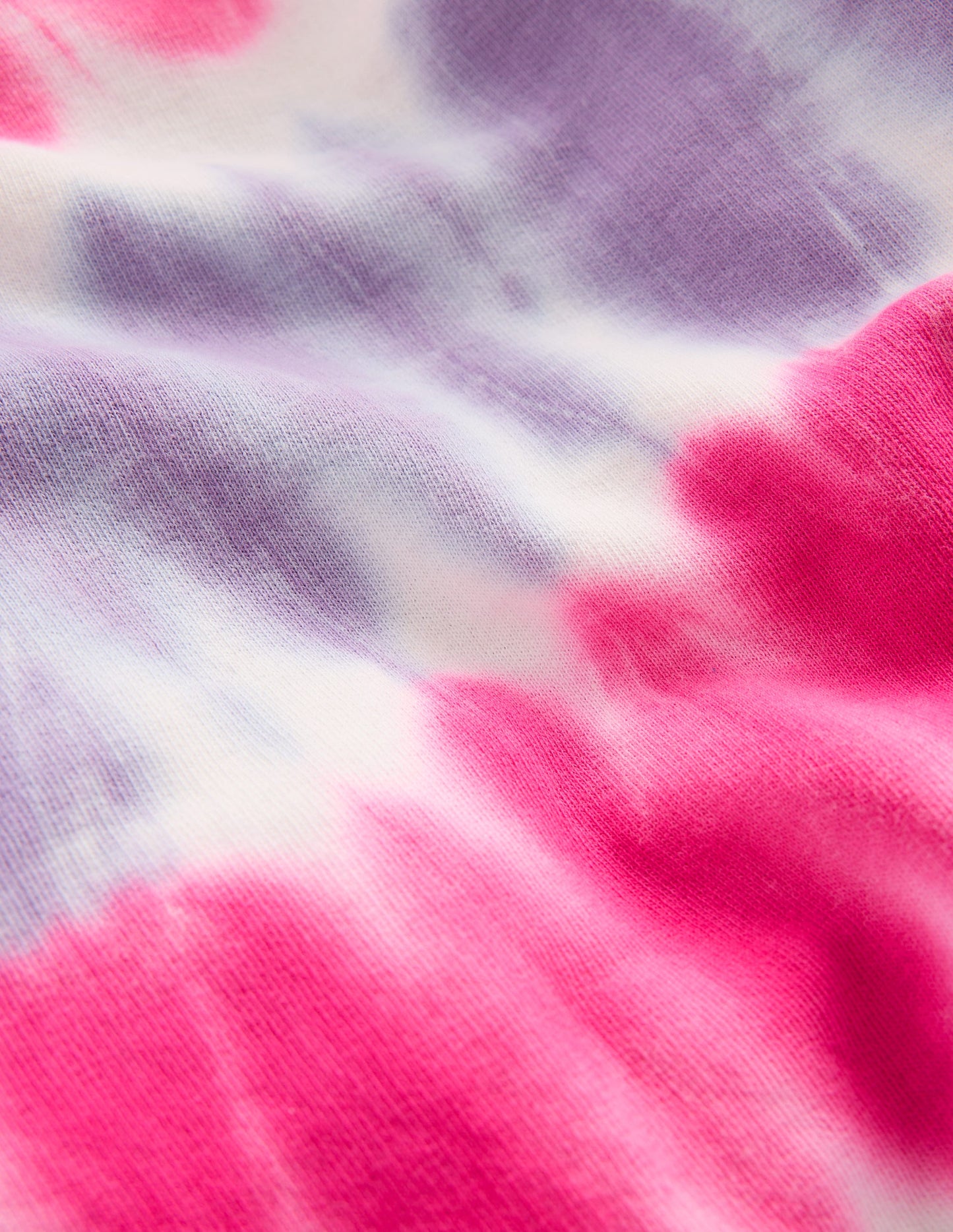Printed Sweatshirt-Pink Tie Dye