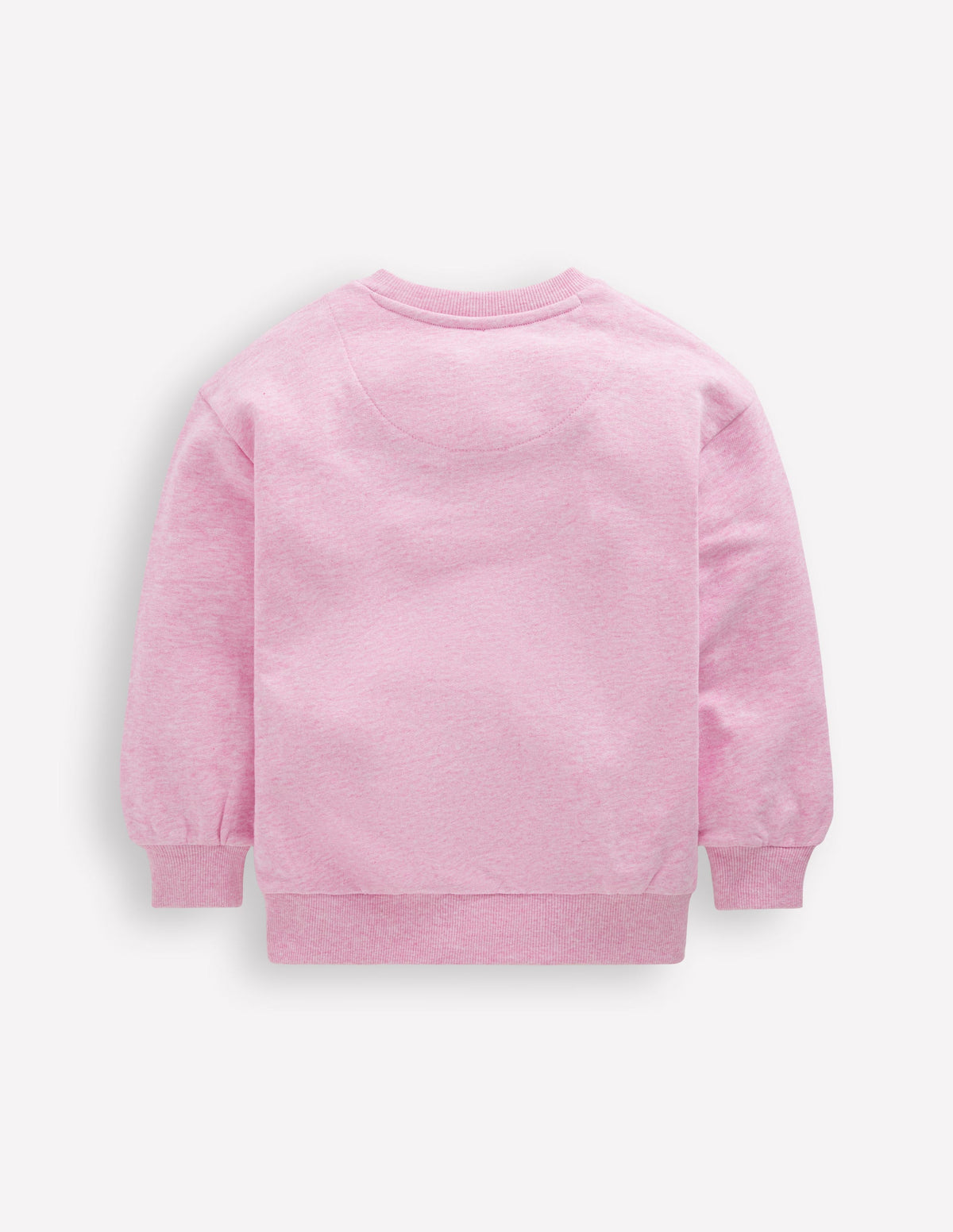 Bobbie Appliqué Sweatshirt-Pink Marl Love - Image 2
