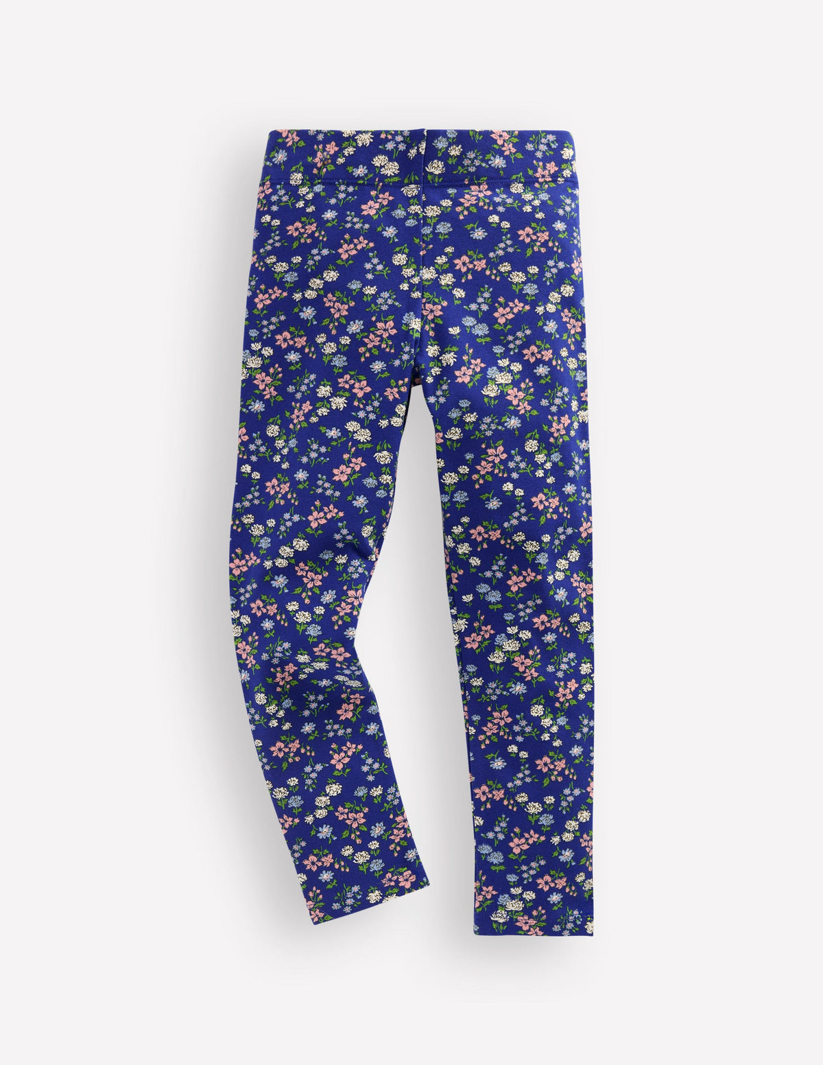 Fun Leggings-Blue Floral - Image 1
