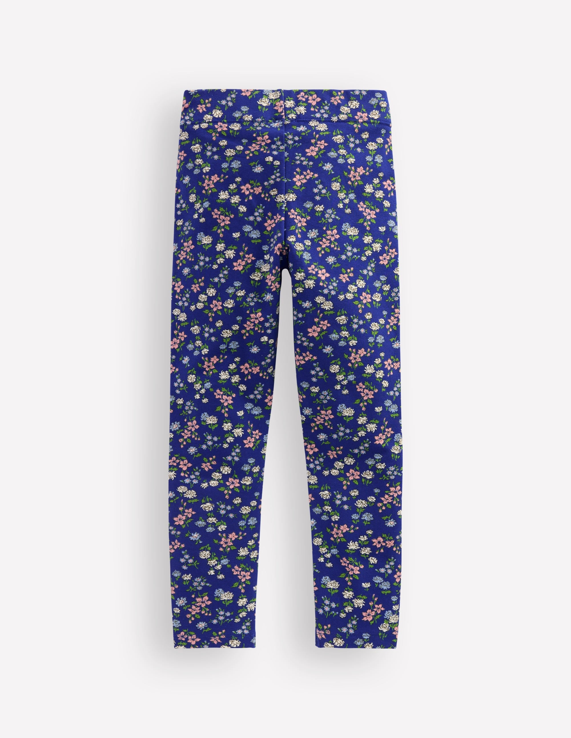 Fun Leggings-Blue Floral - Image 2