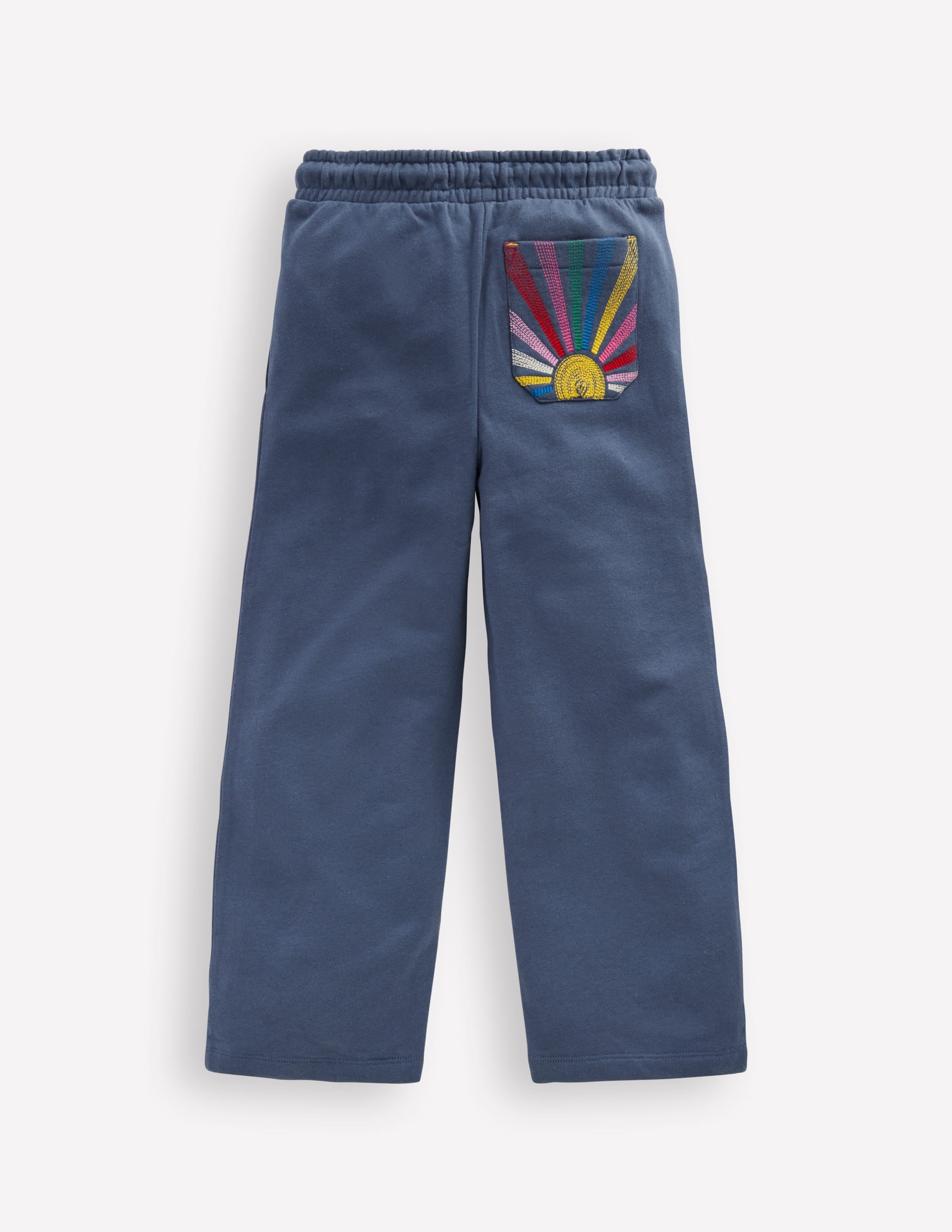 Bobbie Appliqué Sweatpants-Vintage Indigo Sun - Image 1