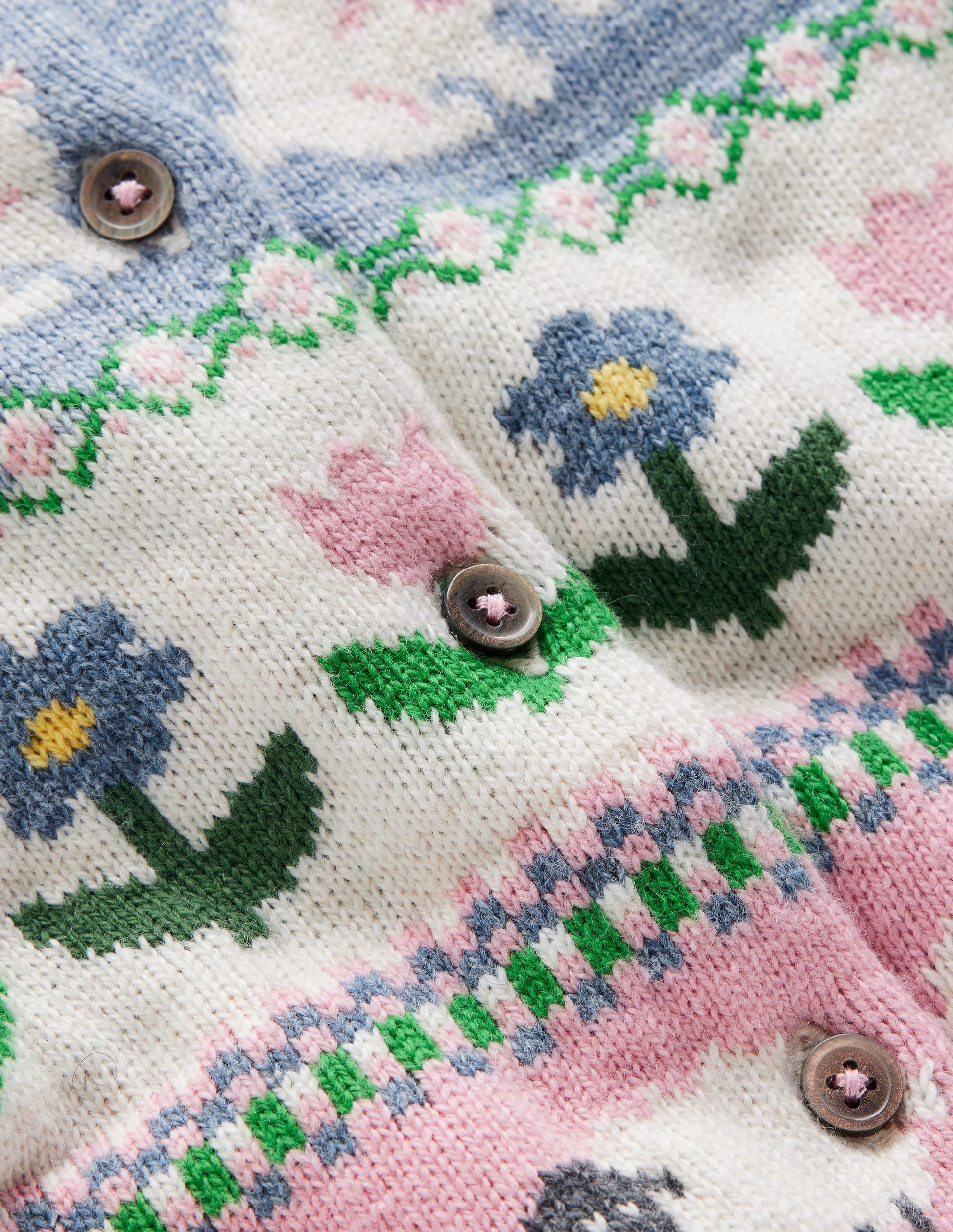 Edie Fair Isle Cardigan-Glacier Blue Bunny Fair Isle-4