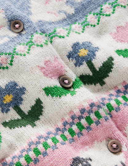 Edie Fair Isle Cardigan-Glacier Blue Bunny Fair Isle-4