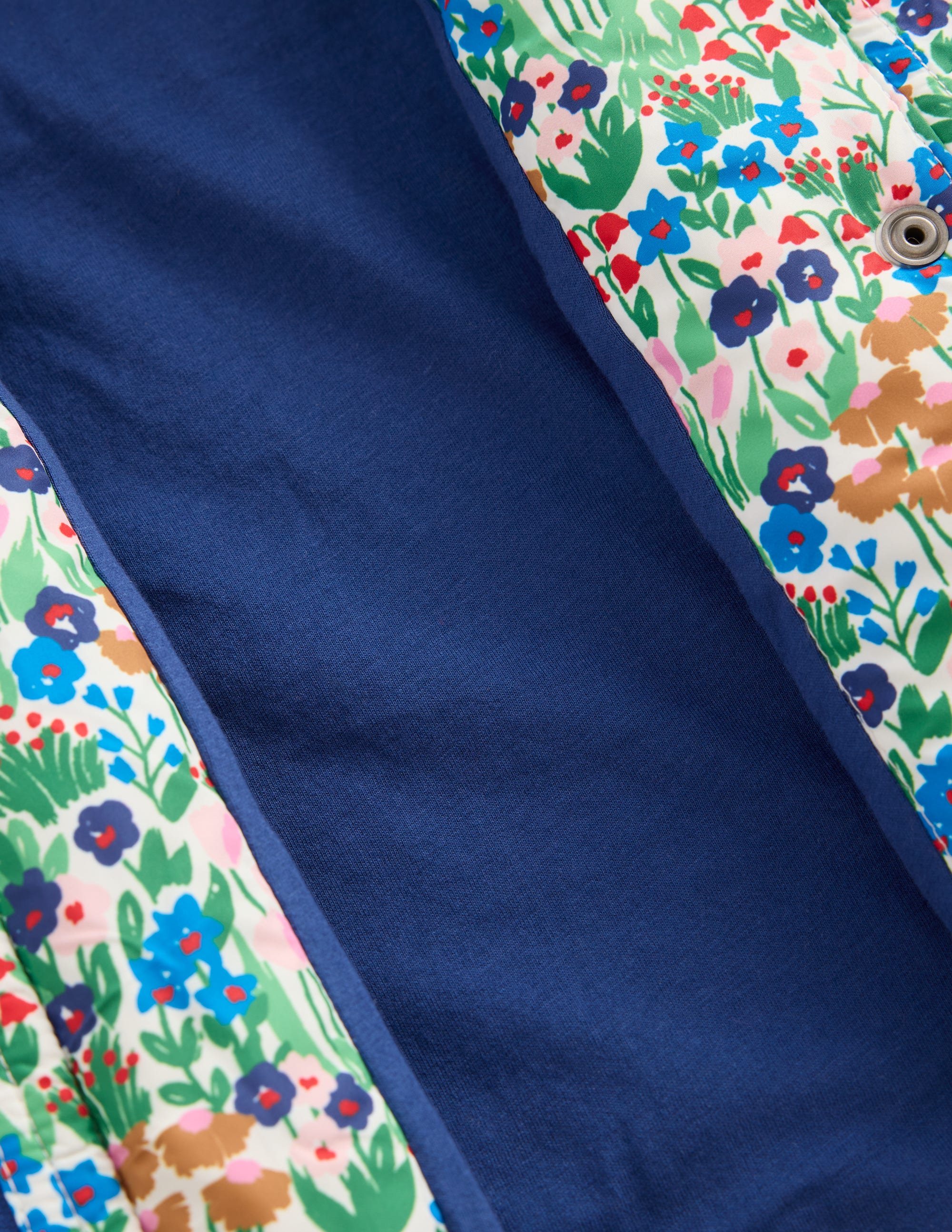 Janie Borg Mix Jacket-Blue Spring Flowerbed - Image 5