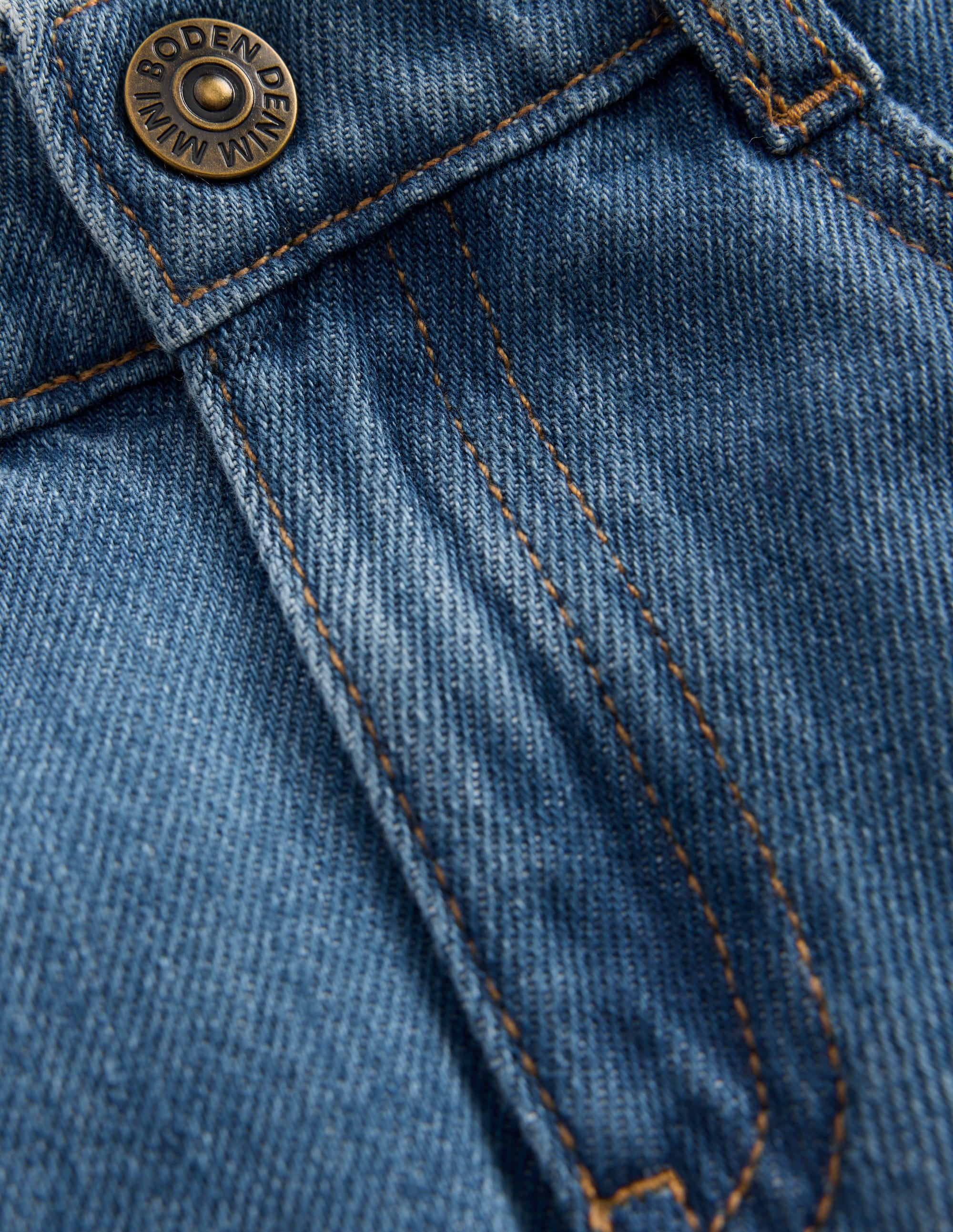 Barrel Leg Jeans-Mid Vintage Denim - Image 3