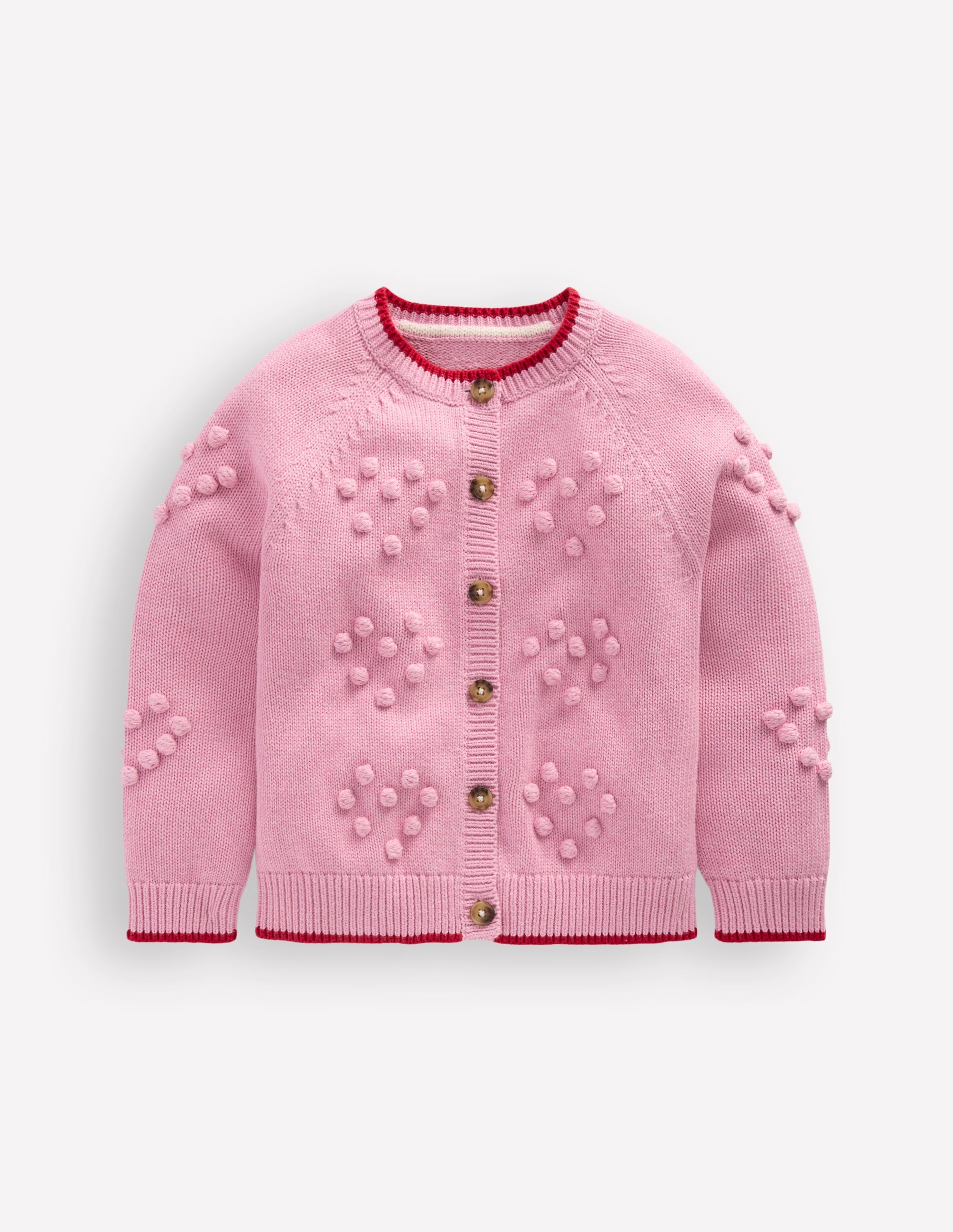 Pretty Bobble Cardigan-Formica Pink | Boden USA