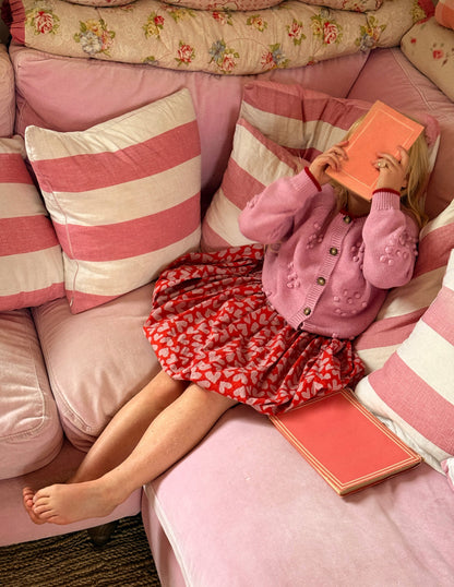 Pretty Bobble Cardigan-Formica Pink-1