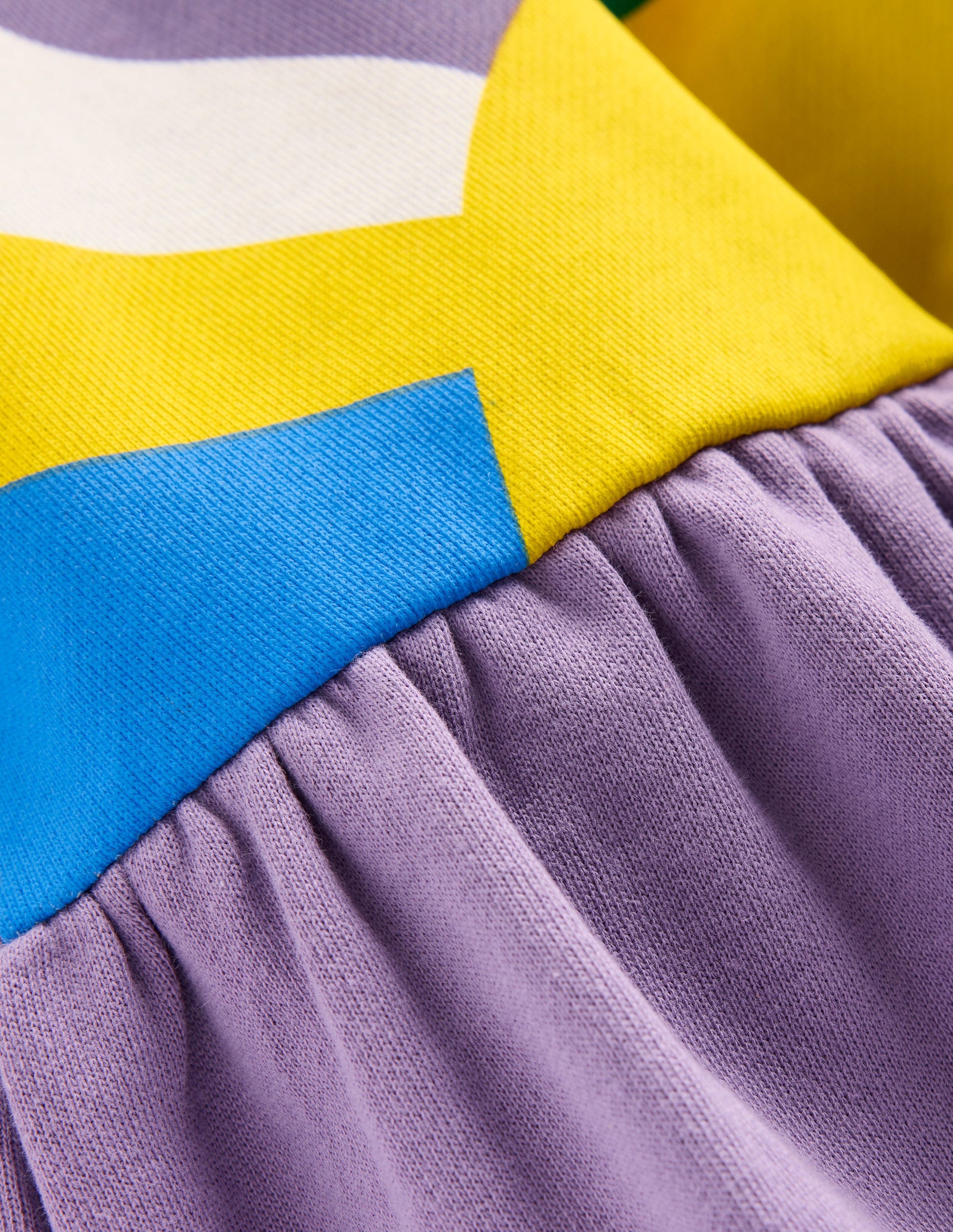 Drop Shoulder Sweat Dress-Aster Purple Sunray-3
