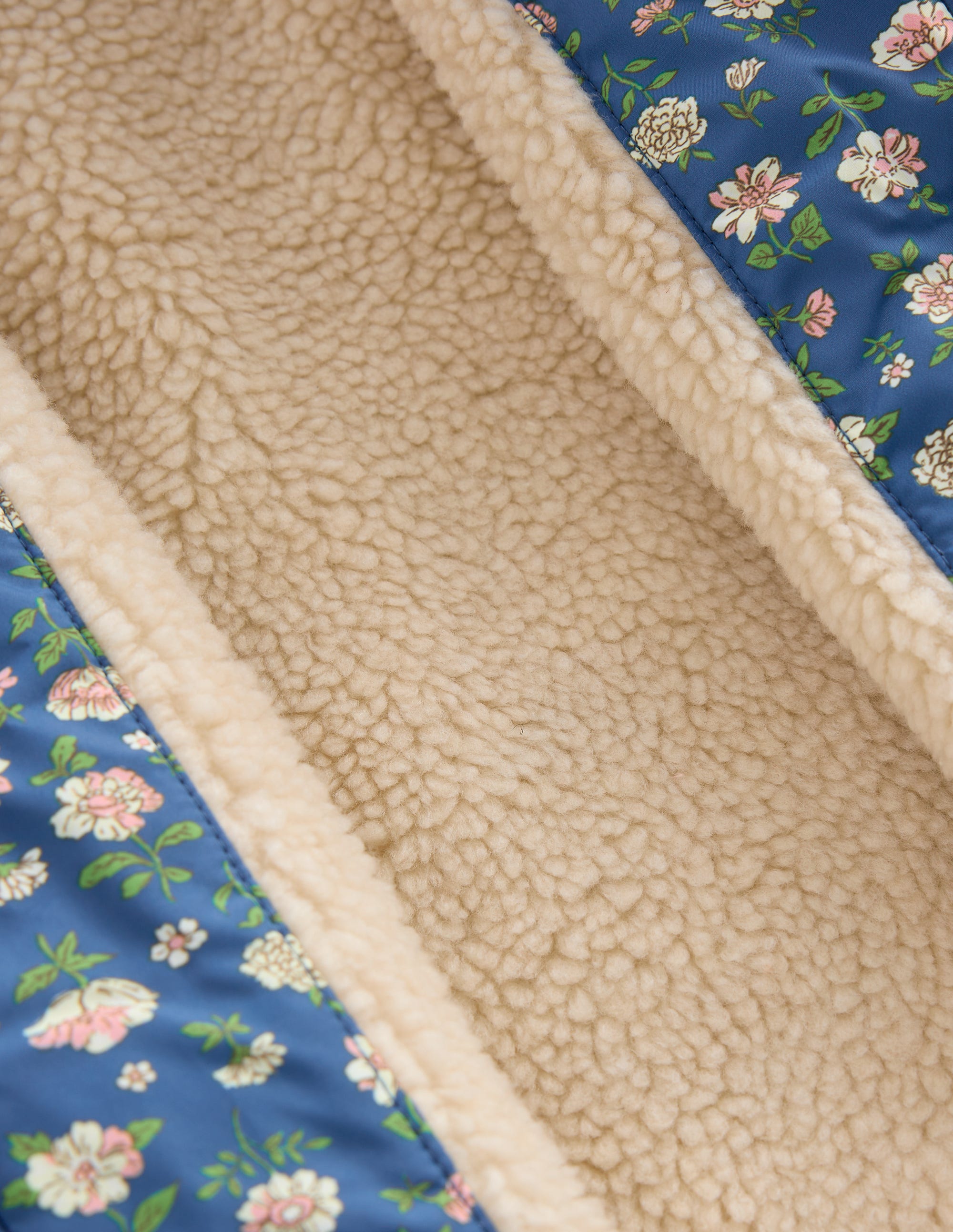 Fun Bomber Jacket-Borg Blue Floral - Image 9
