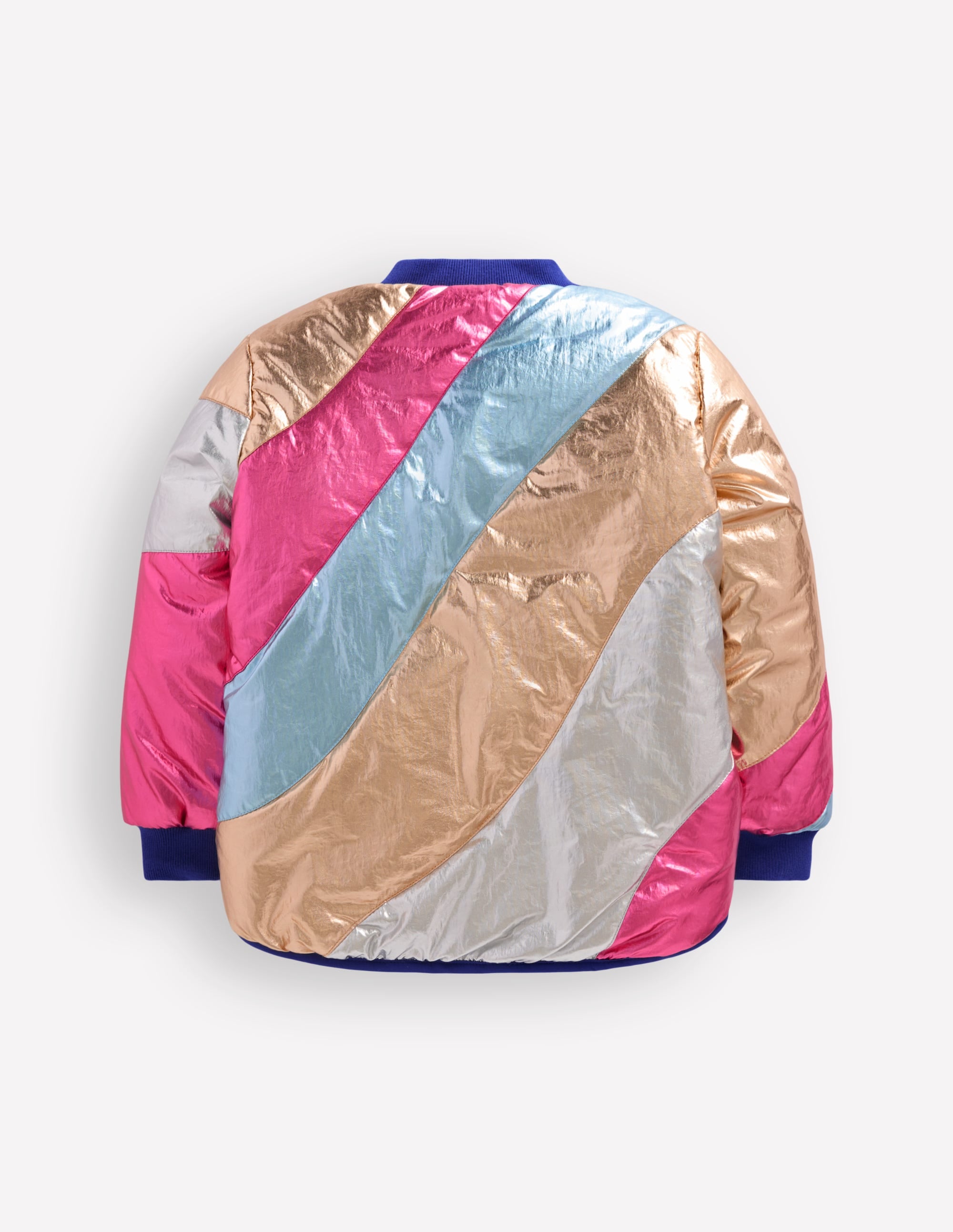 Fun Bomber Jacket-Metallic Wave - Image 2