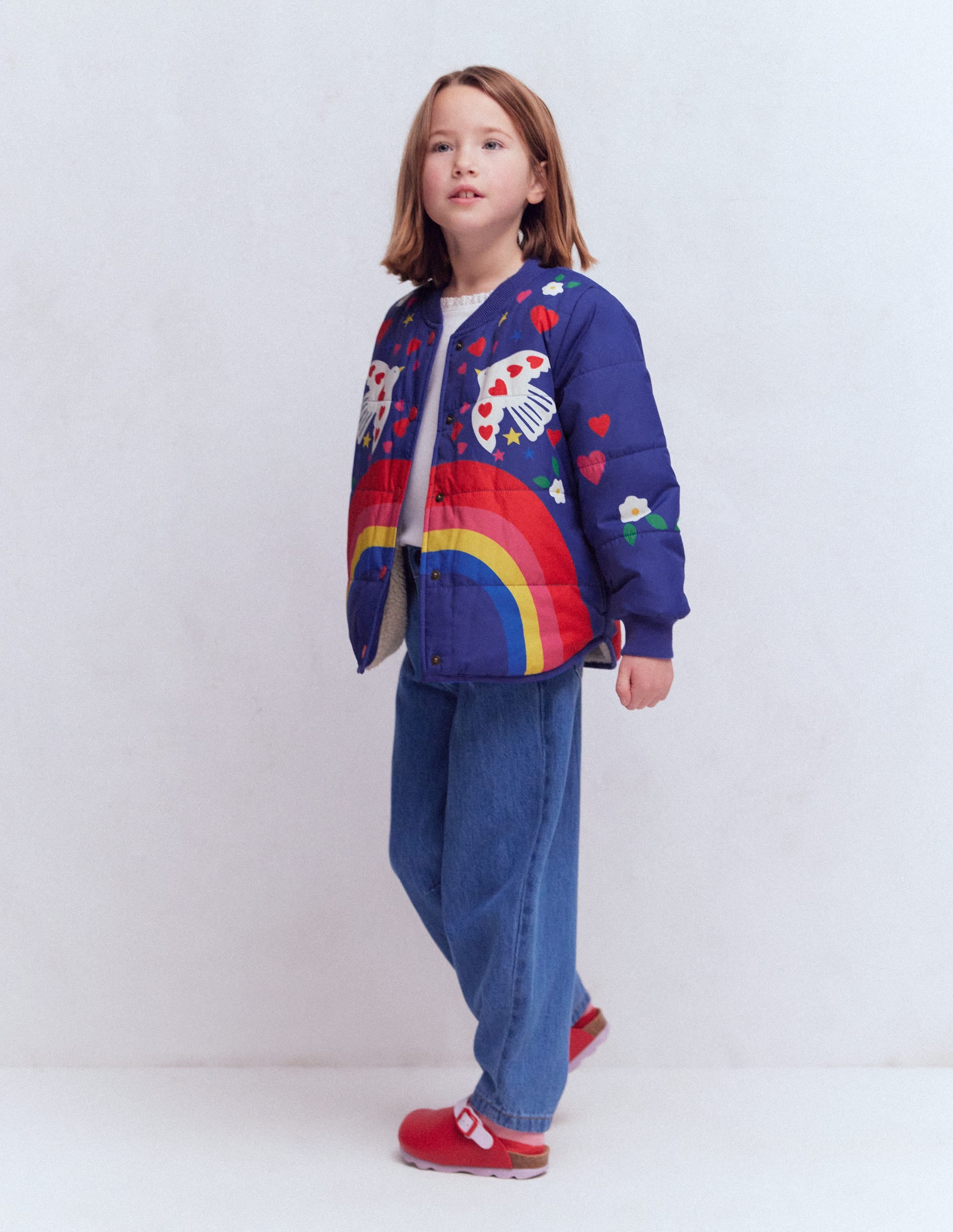 Girls' Print Coats & Jackets | Boden USA