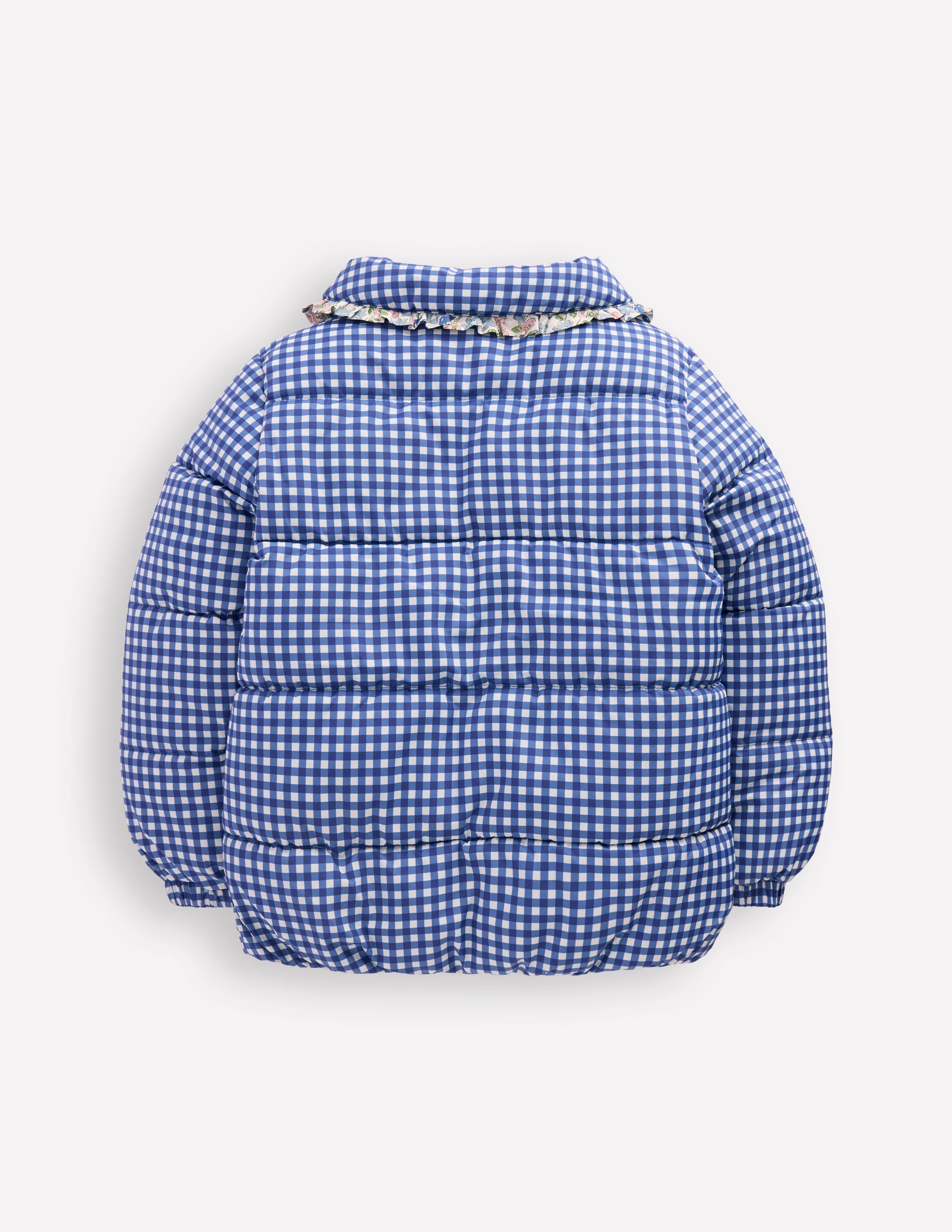 Padded Gingham Jacket-Gingham Floral Mix - Image 6