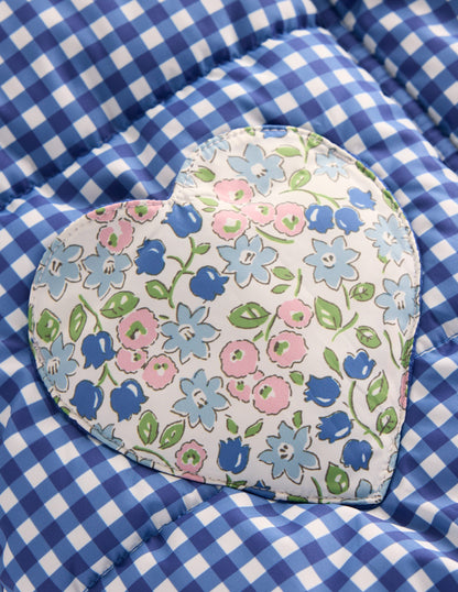 Padded Gingham Jacket-Gingham Floral Mix-7