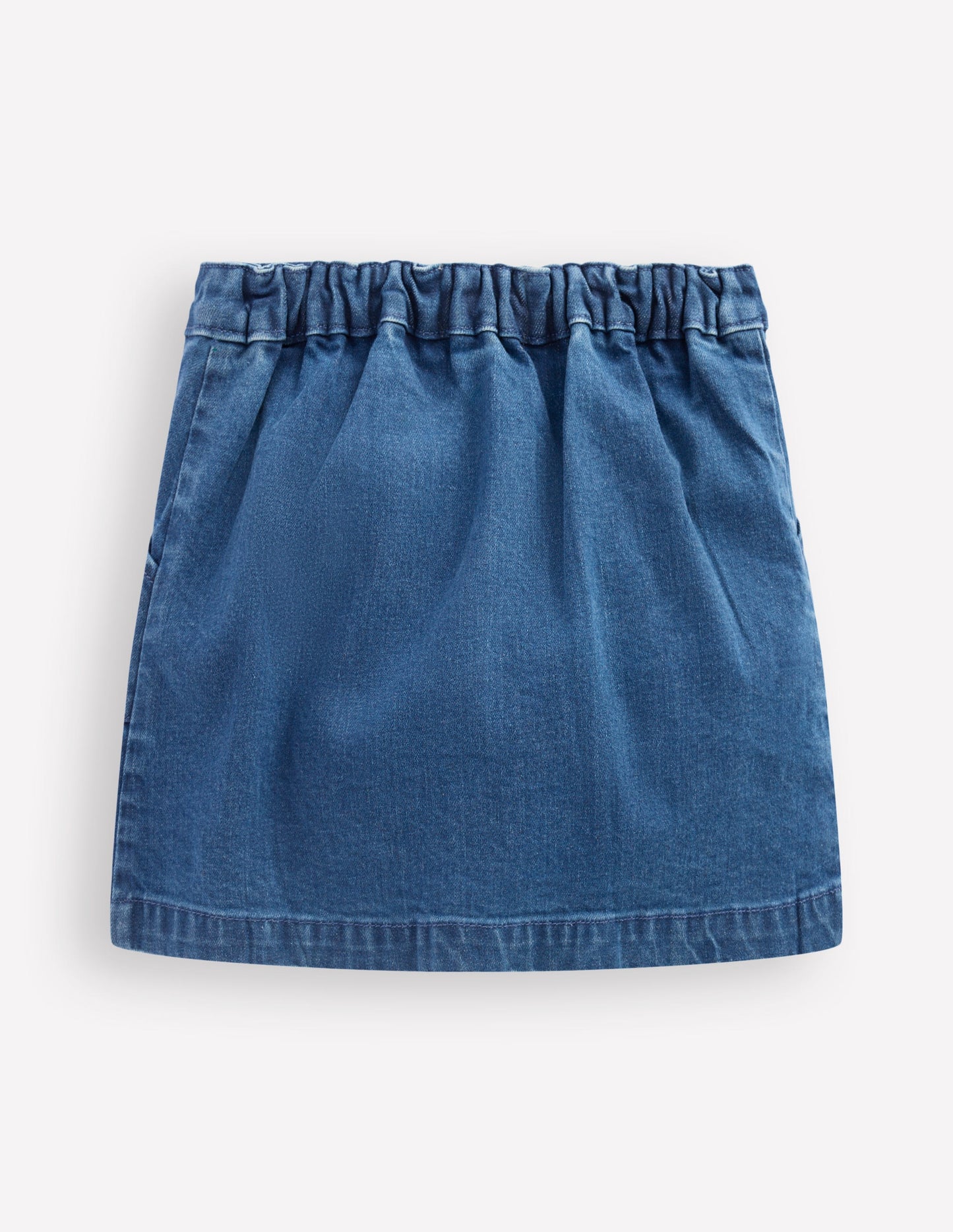 A Line Button Through Skirt-Mid Vintage Shapes