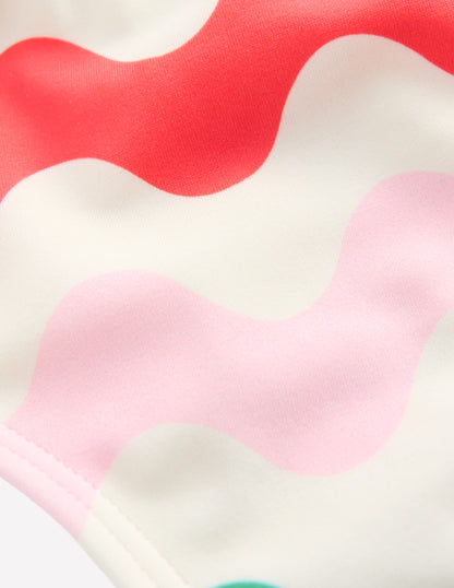 Patterned Bikini Bottoms-Multi Wave-3