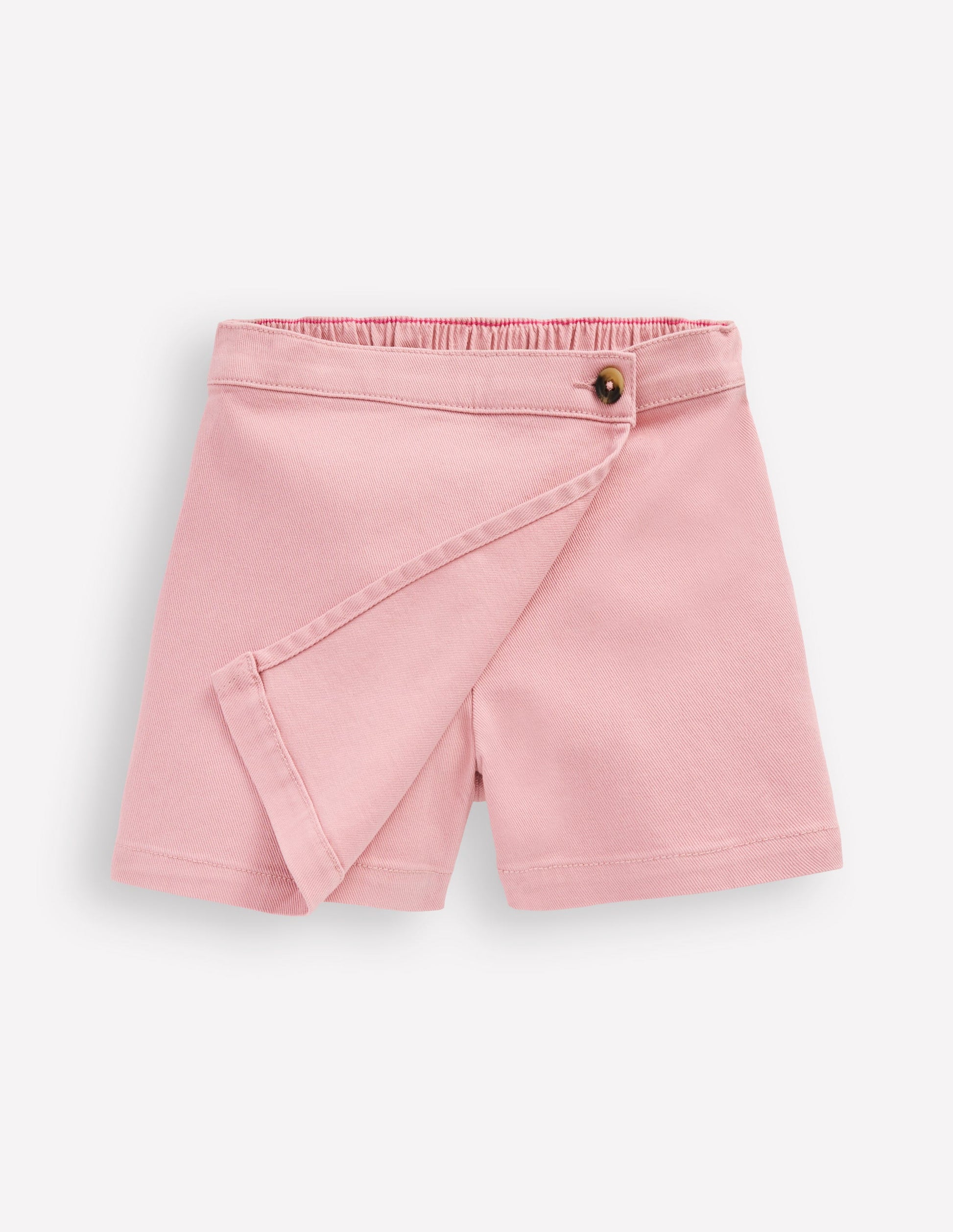 Wrap Woven Skort-Pink-6