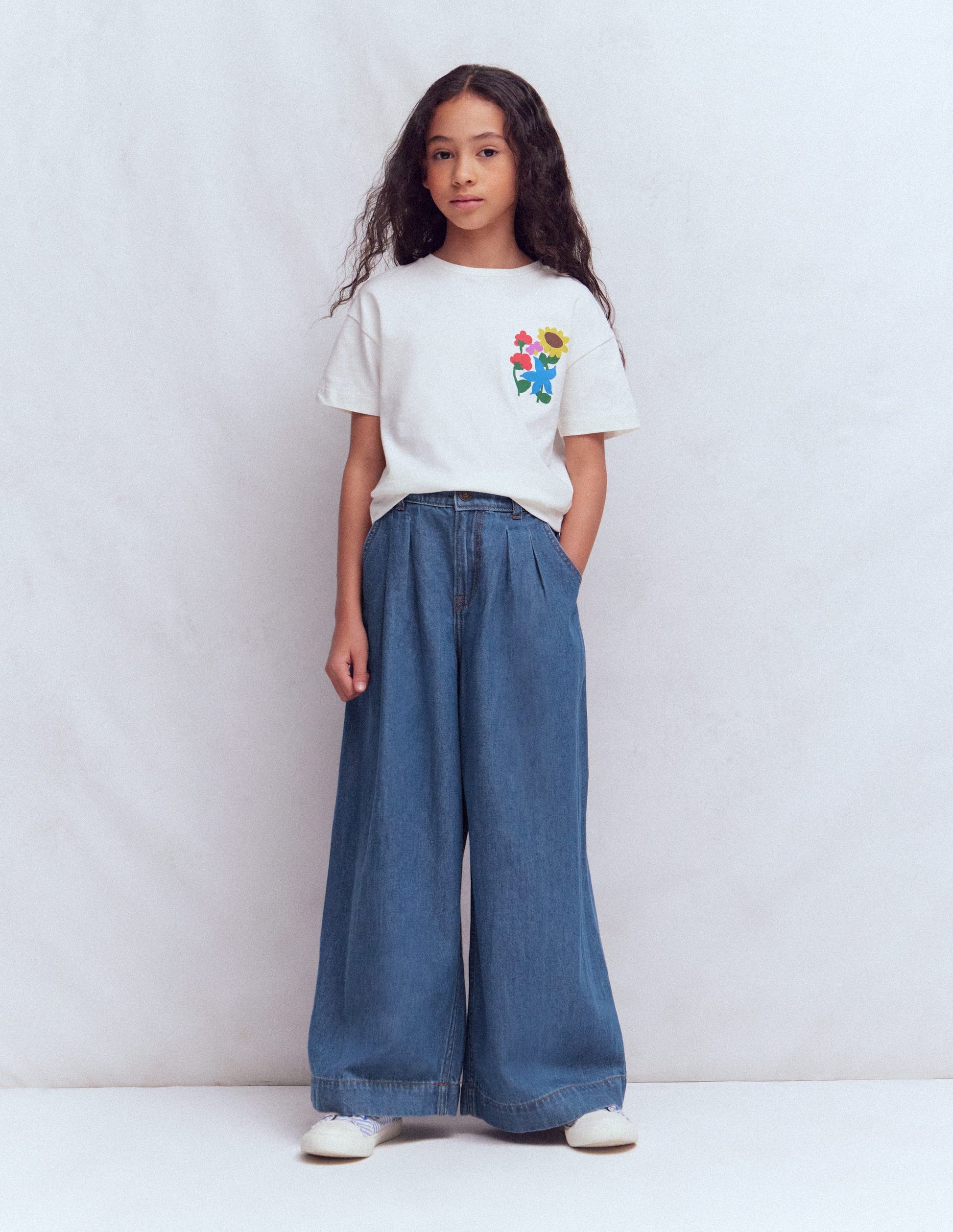 Pleated Culotte-Mid Vintage-1