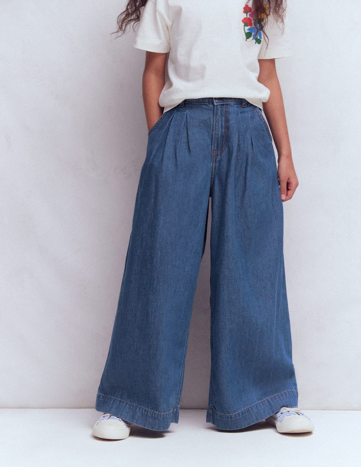 Pleated Culotte-Mid Vintage - Image 4