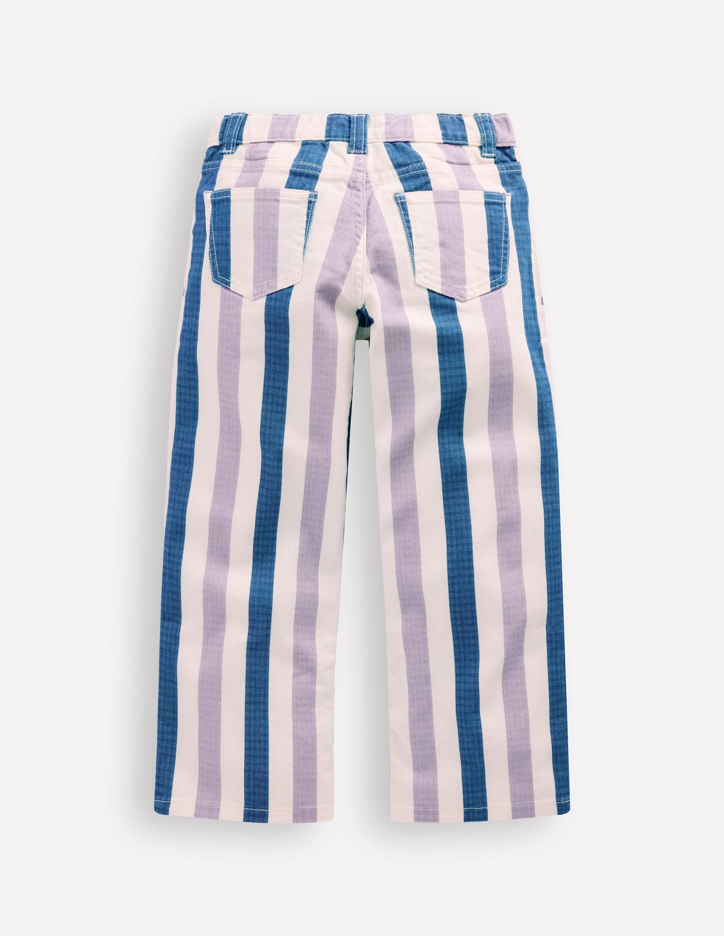 Relaxed Jean-Purple/Navy Stripe