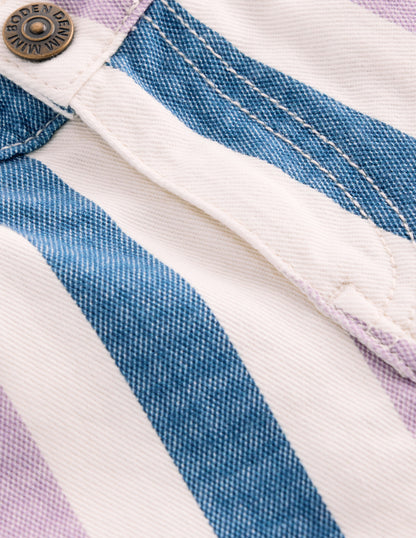 Relaxed Jean-Purple/Navy Stripe-3