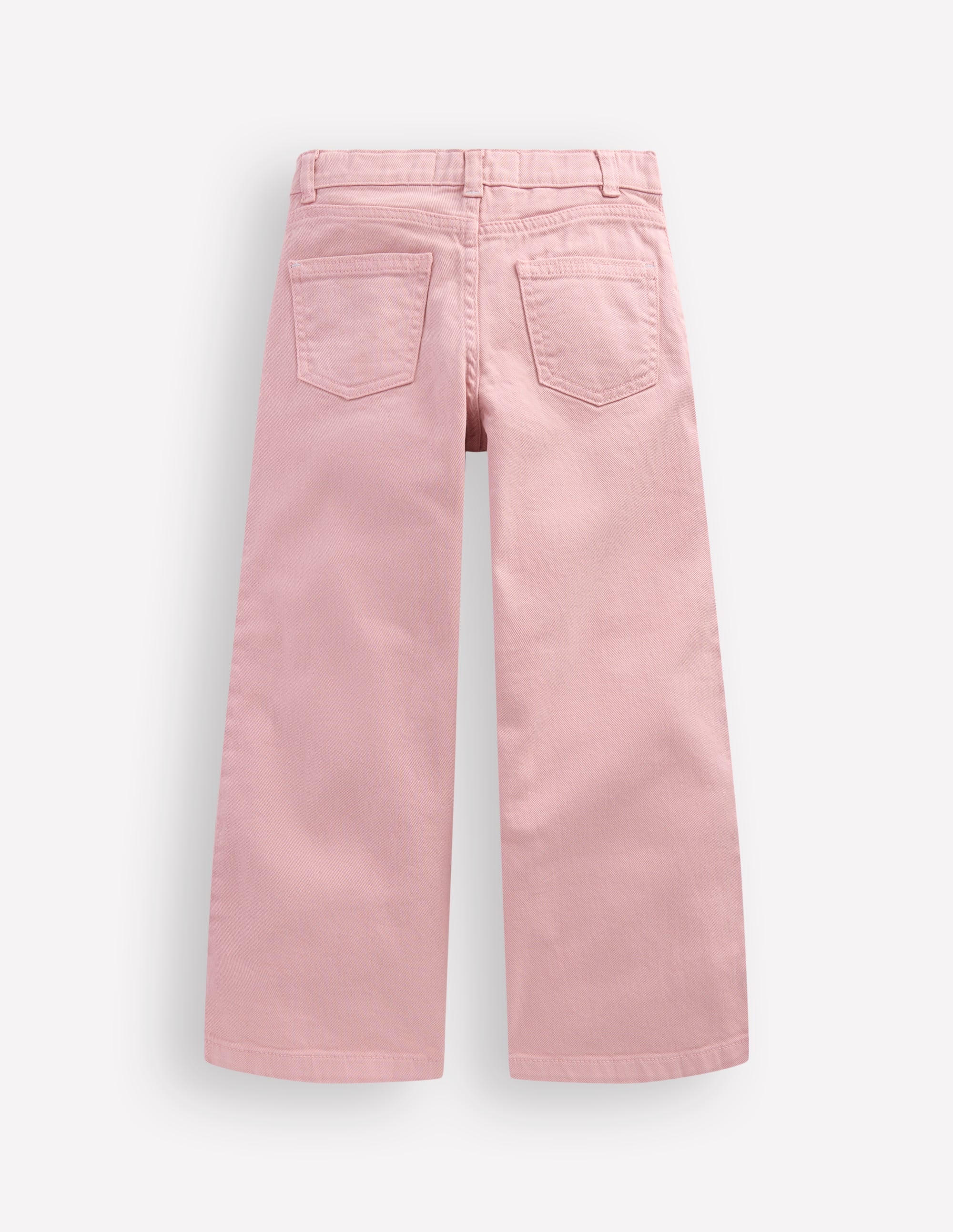 Wide Leg Jeans-Pink - Image 6