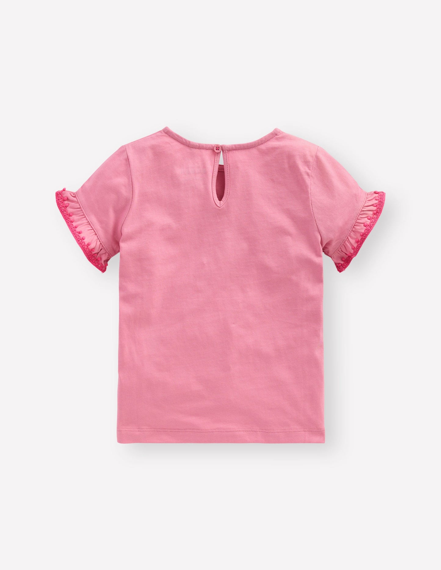 Ruffle Sleeve T-shirt-Polignac