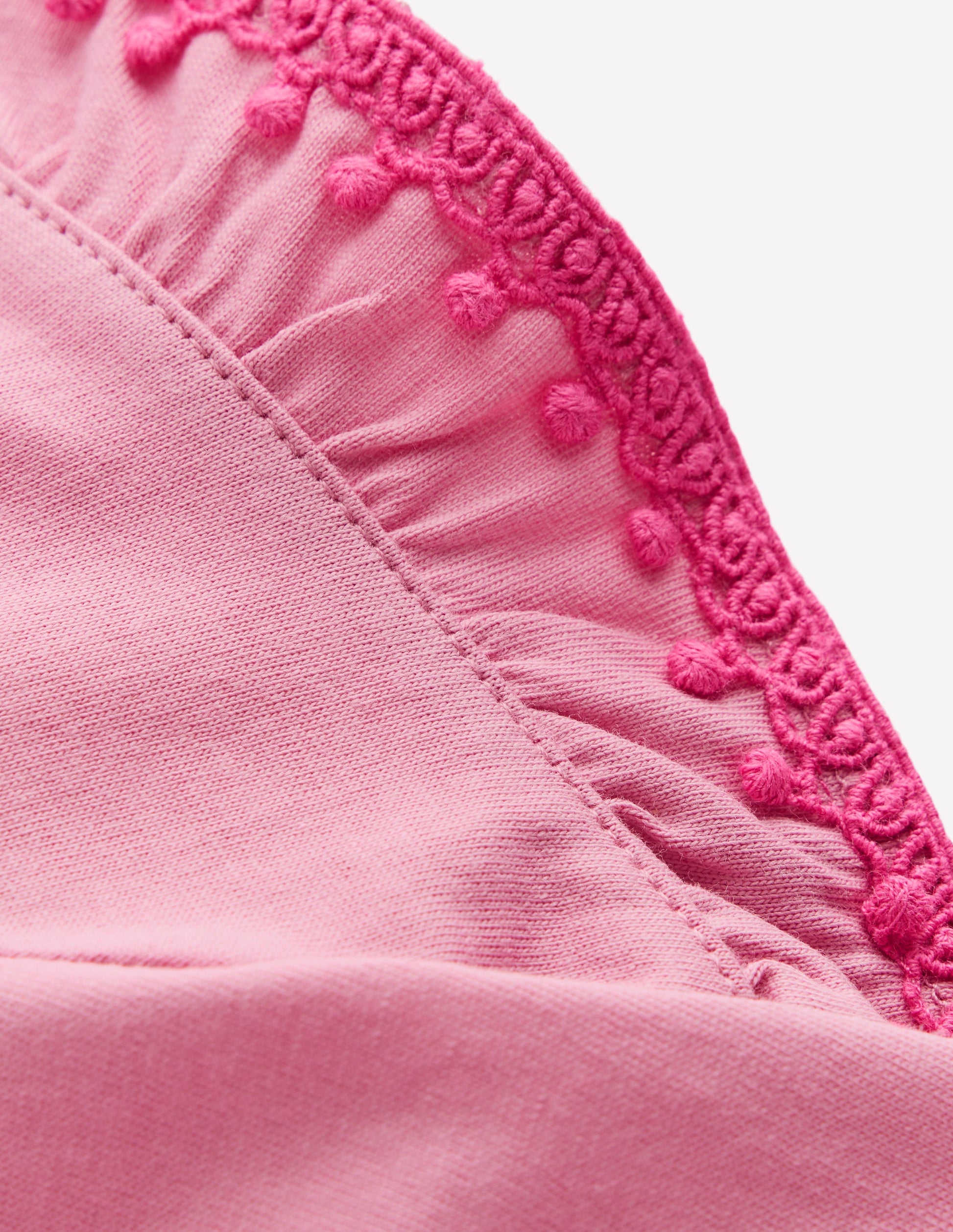 Ruffle Sleeve T-shirt-Polignac-3