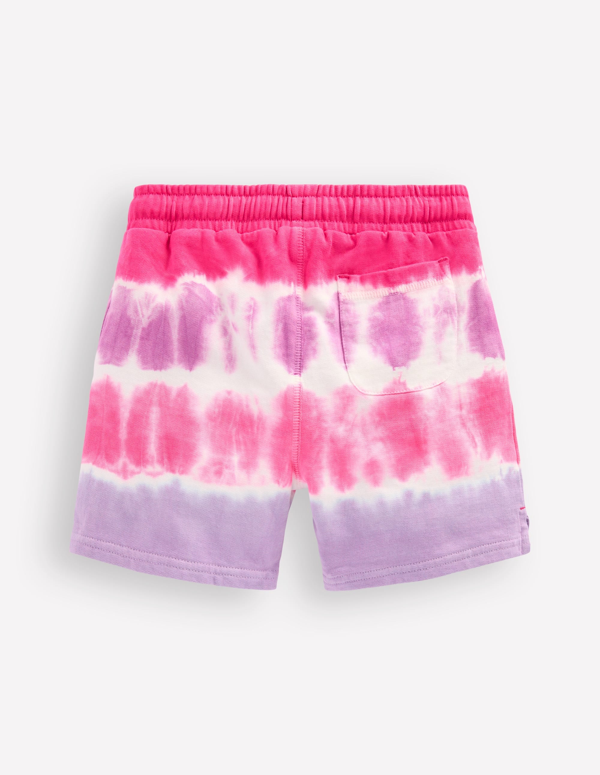 Printed Jersey Shorts-Pink Tie Dye - Image 2