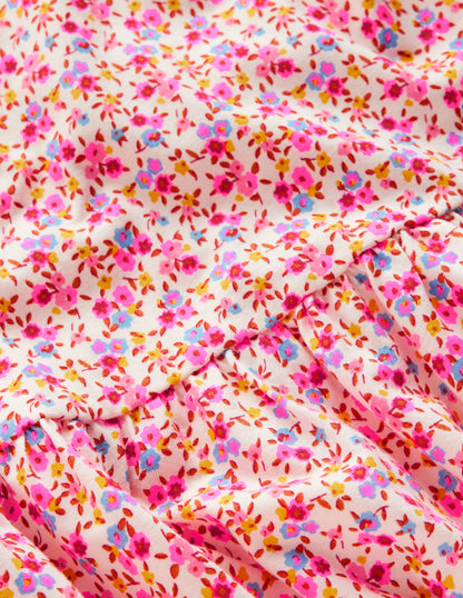 Jersey T-Shirt Dress-Ditsy Floral-3