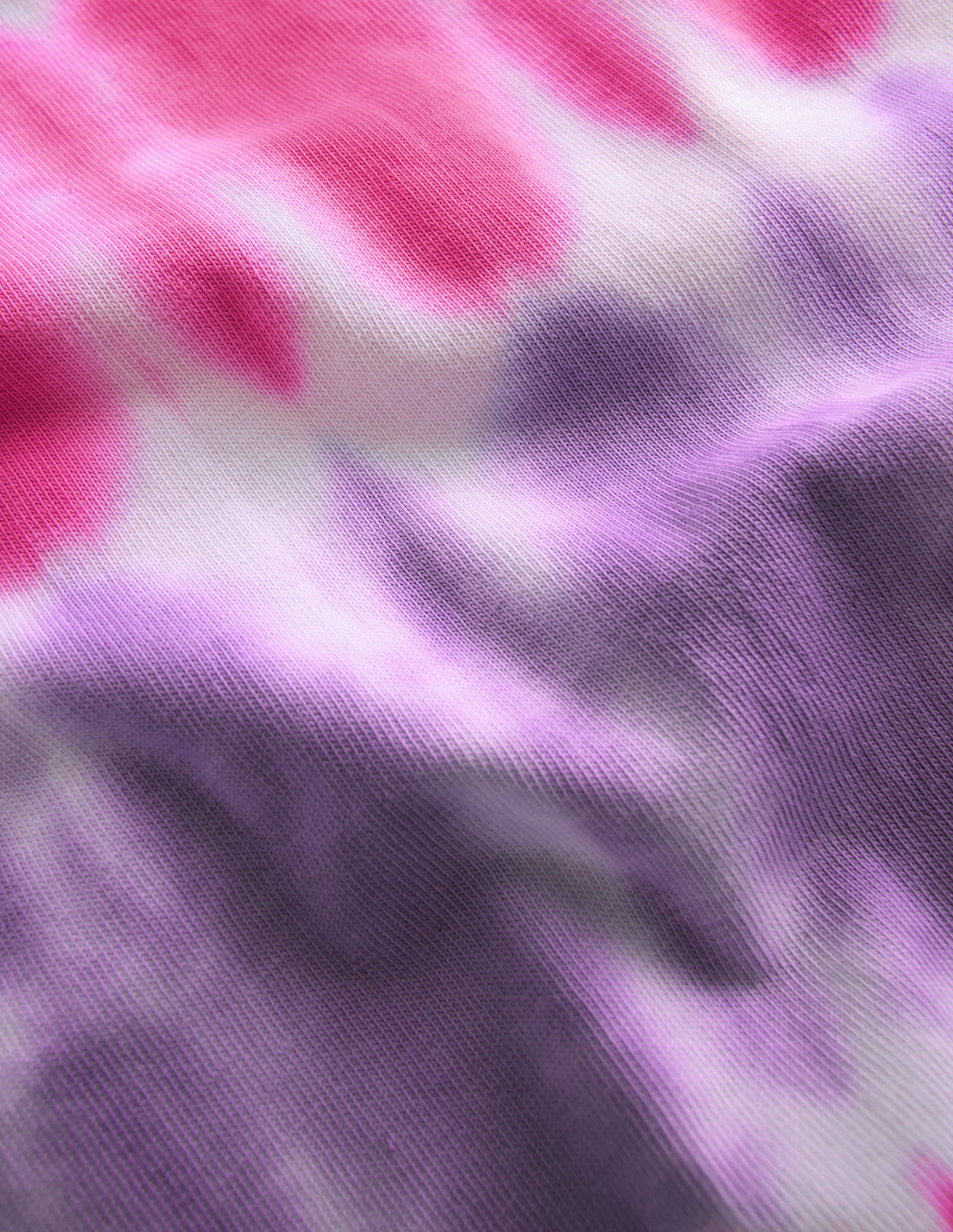 Tie Dye Logo Top-Pink Tie Dye - Image 4