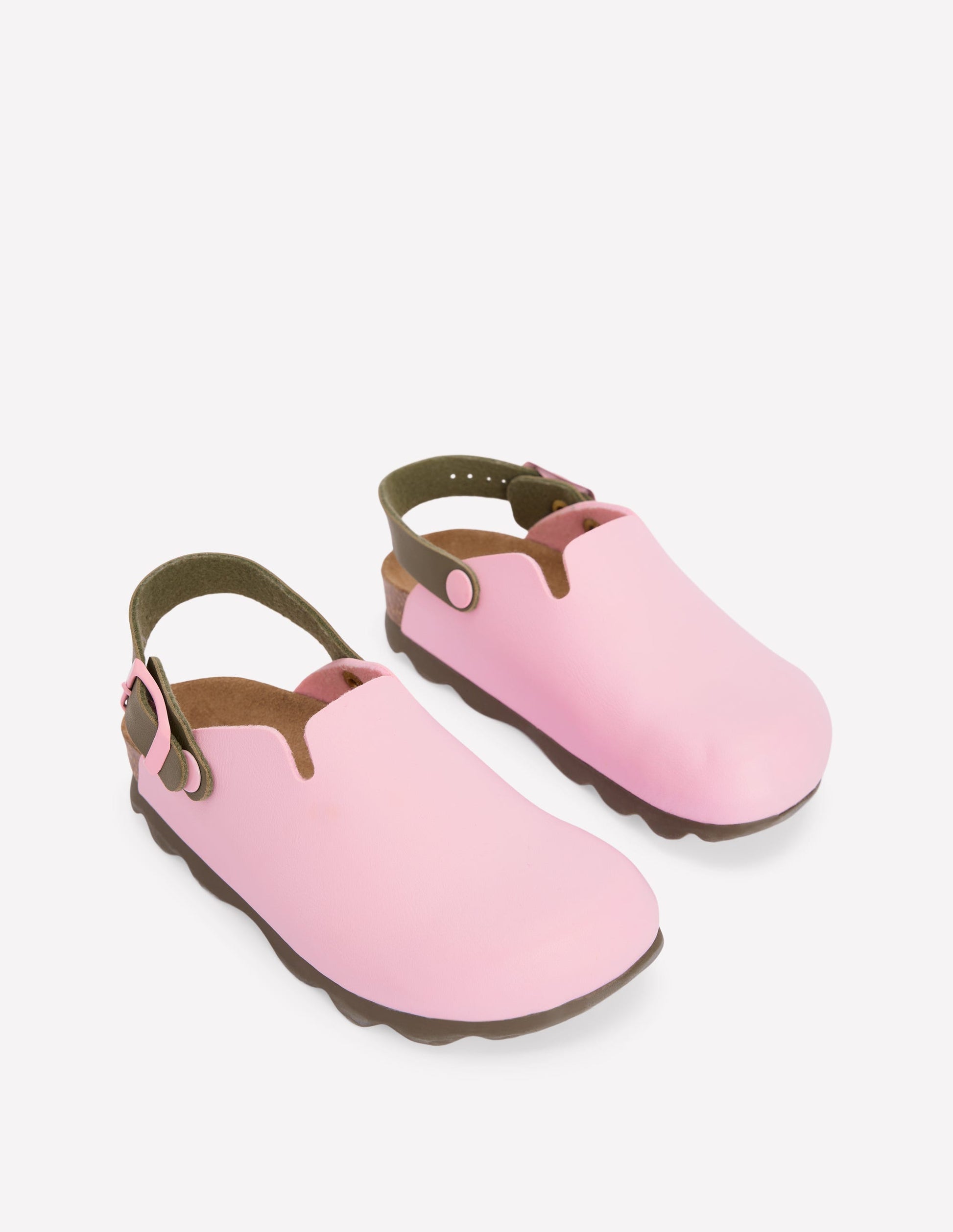 Colourblock Clogs-SEA PINK/ COMFREY-2