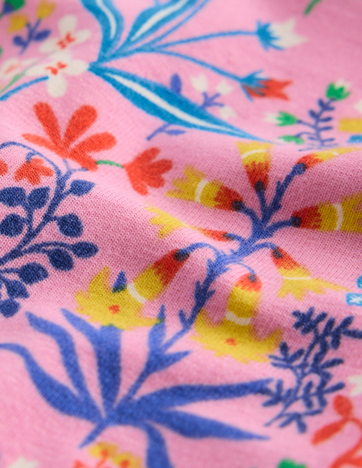 Cartwheel Shorts-Meadowsweet Pink Garden Floral - Image 3