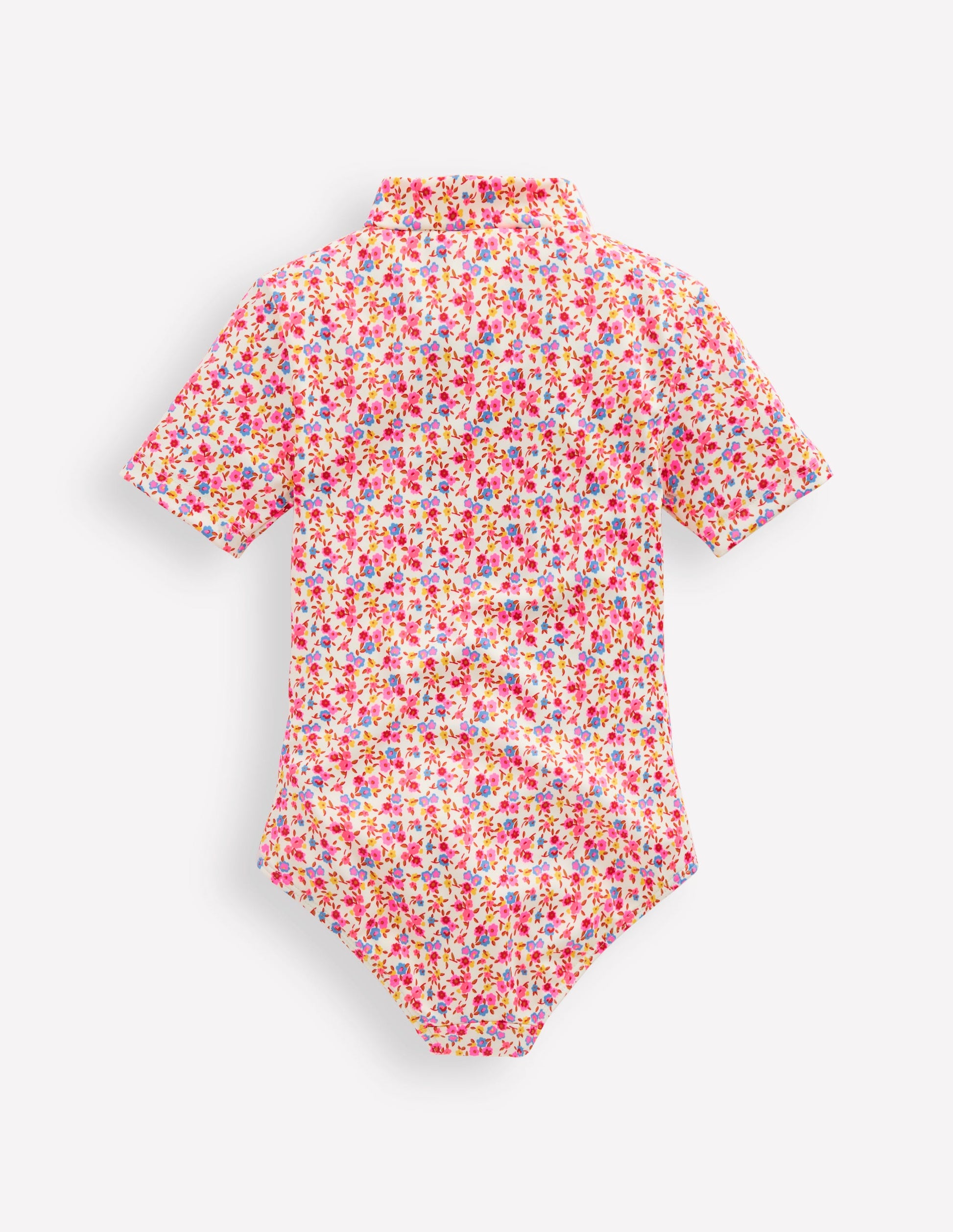 Short-sleeved Swimsuit-Papyrus Ditsy Floral-2