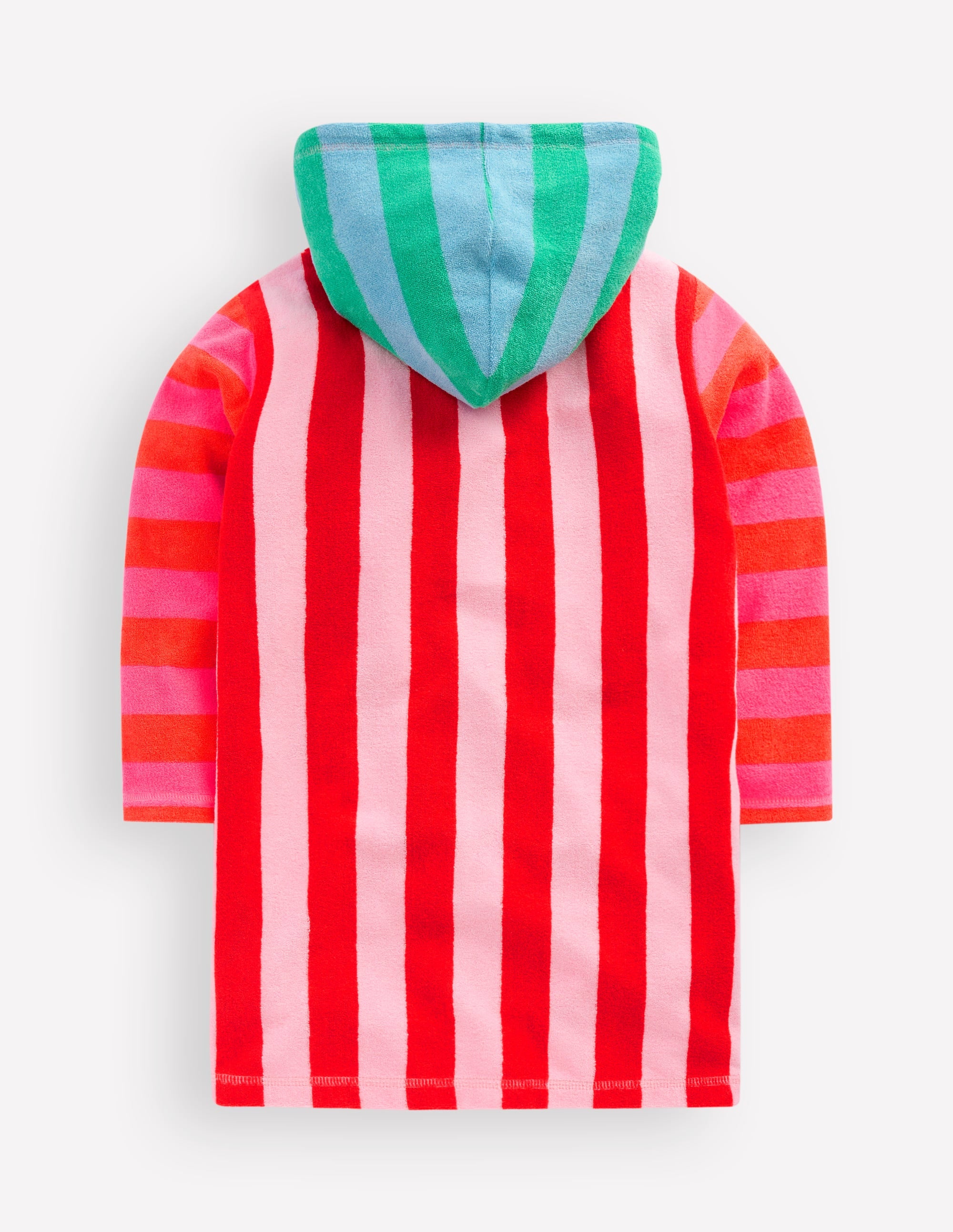 Romie Towelling Zip Throw-On-Multi Stripe - Image 4