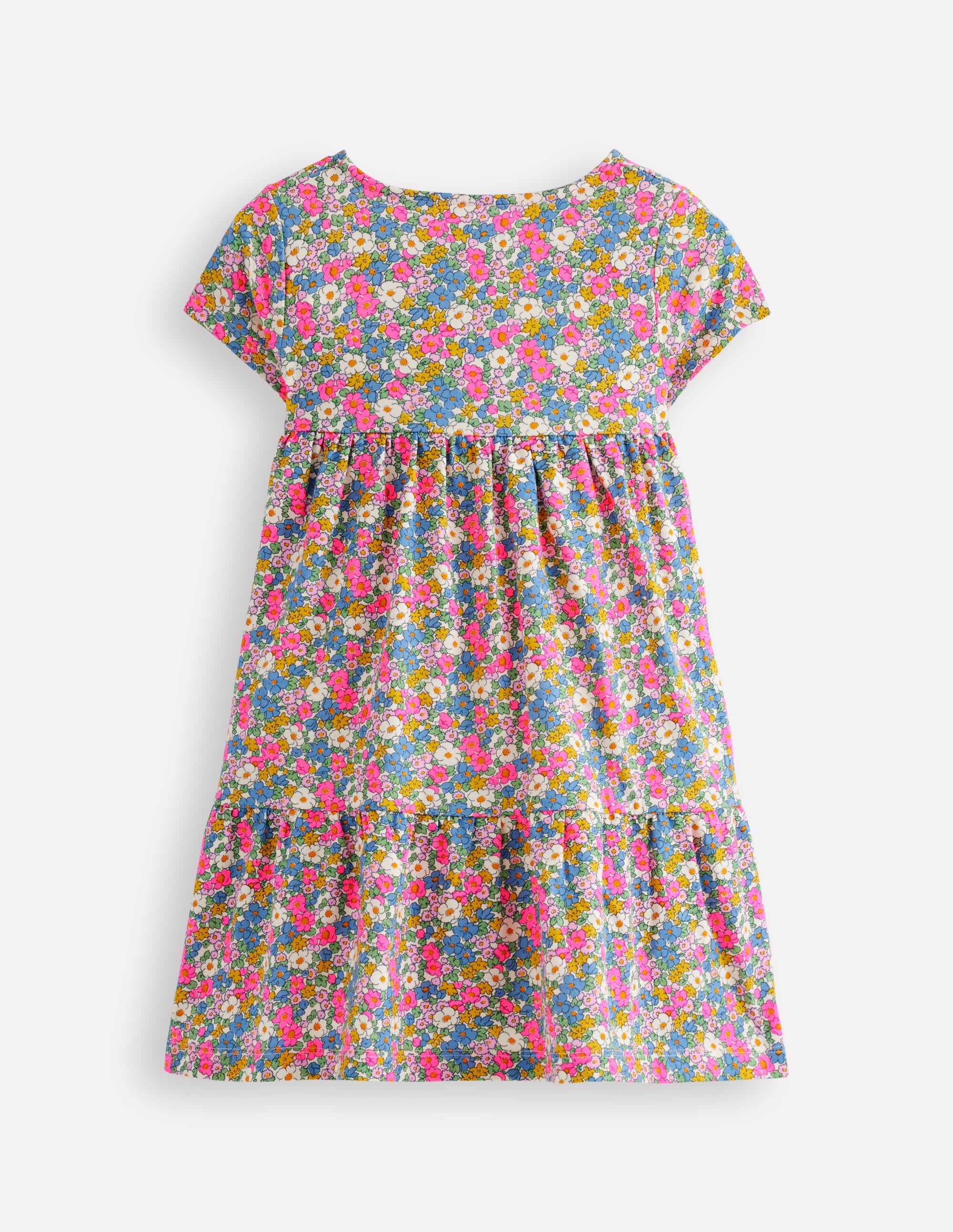 Ariel Twirly Jersey Dress-Ditsy Floral - Image 2
