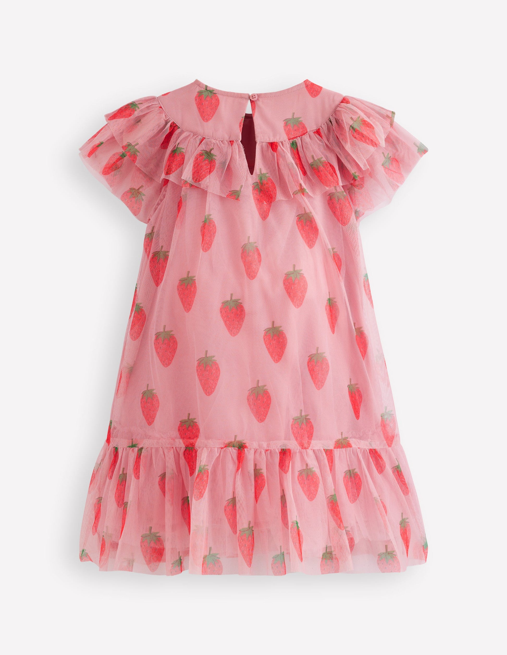 mini boden strawberry dress Mini Boden 7-8y Strawberry Dress
