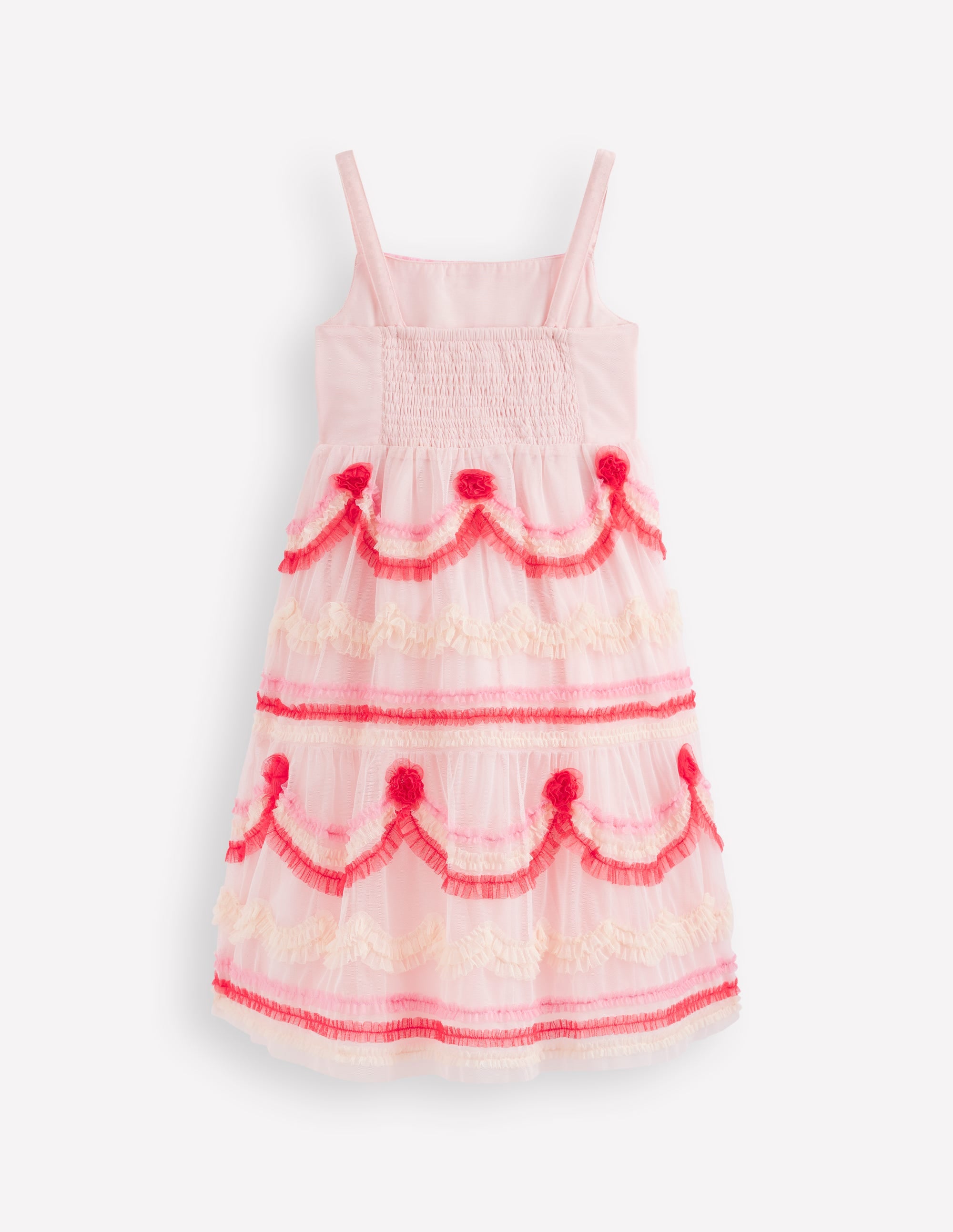 mini boden tiered tulle party dress Mini Boden Kids' Embroidered Tulle Dress in Pale Sweet Pea Purple at Nordstrom, Size 2-3Y