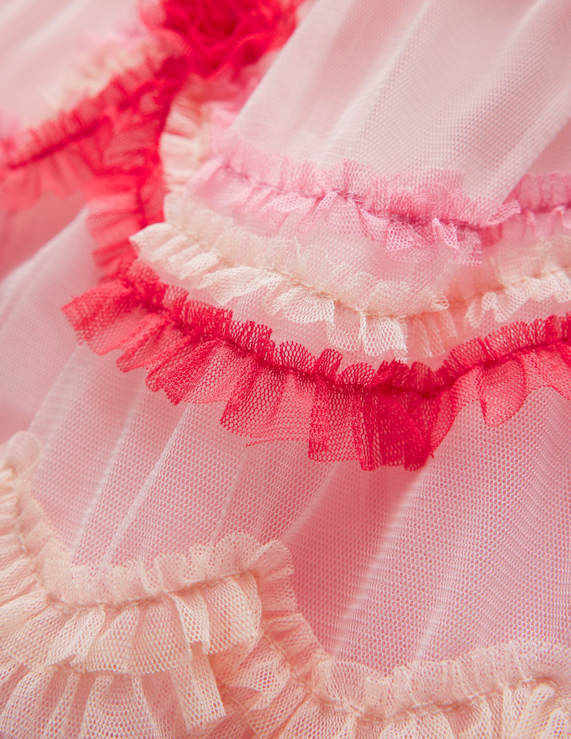 Tiered Cake Tulle Dress-Chalk Pink Cake | Boden USA Tiered Cake Tulle Dress-Chalk Pink Cake | Boden USA