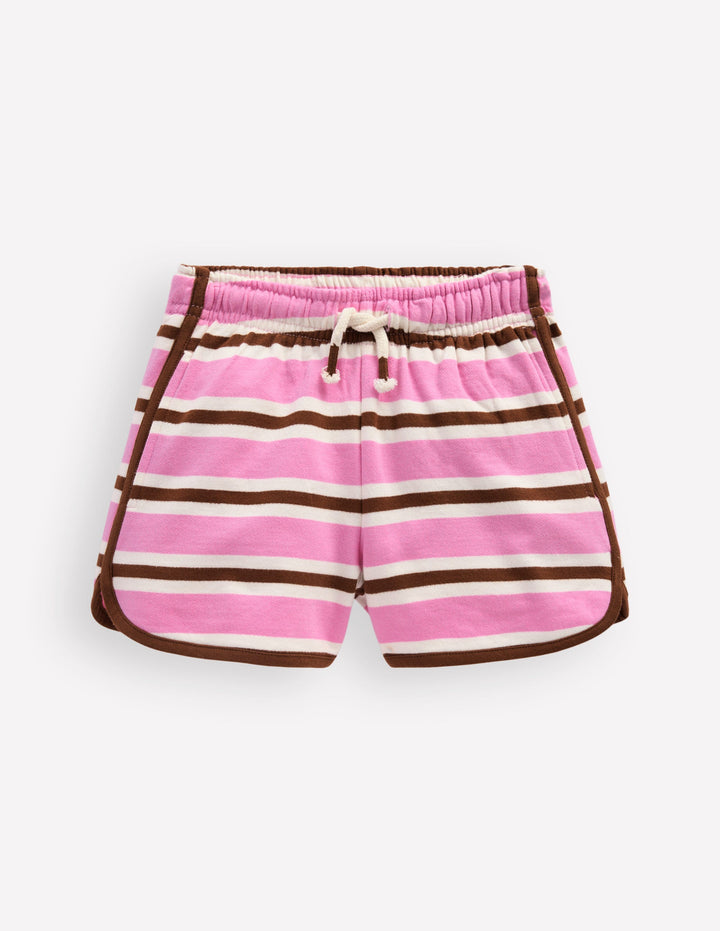 Jersey Boxing Short-Water Lilly Pink/ Russet
