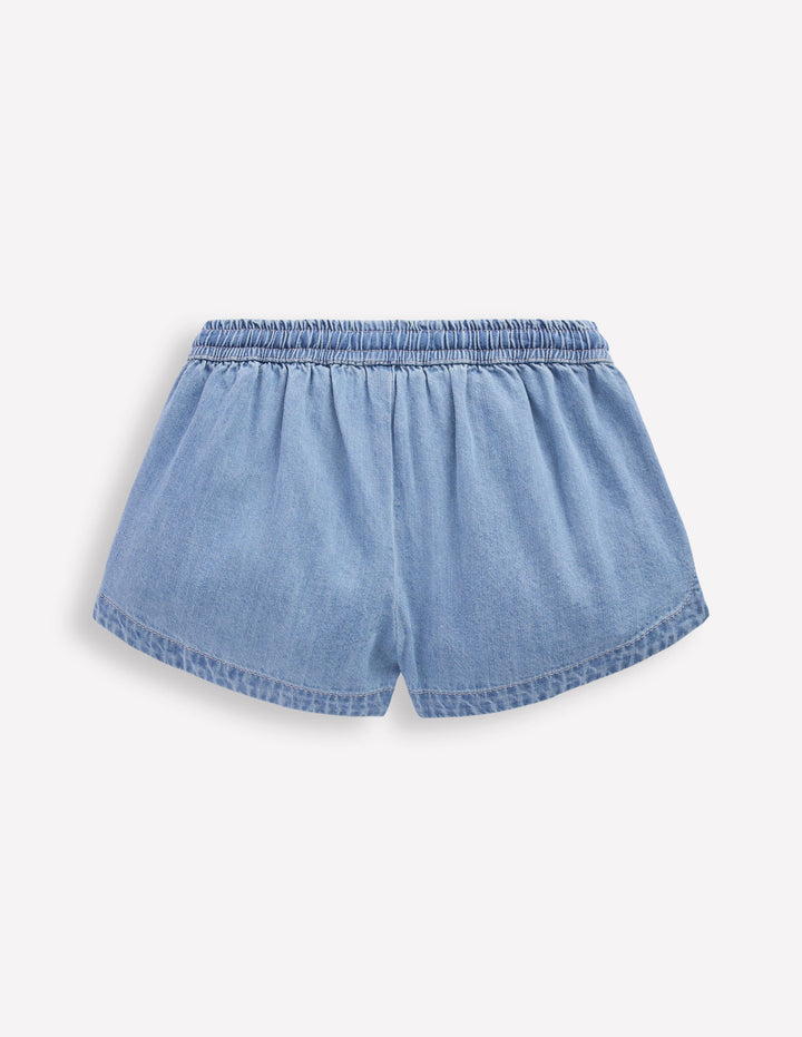Short Rayé Boden Fille 15-16 Ans – Multicolore, Coton, Taille élastique