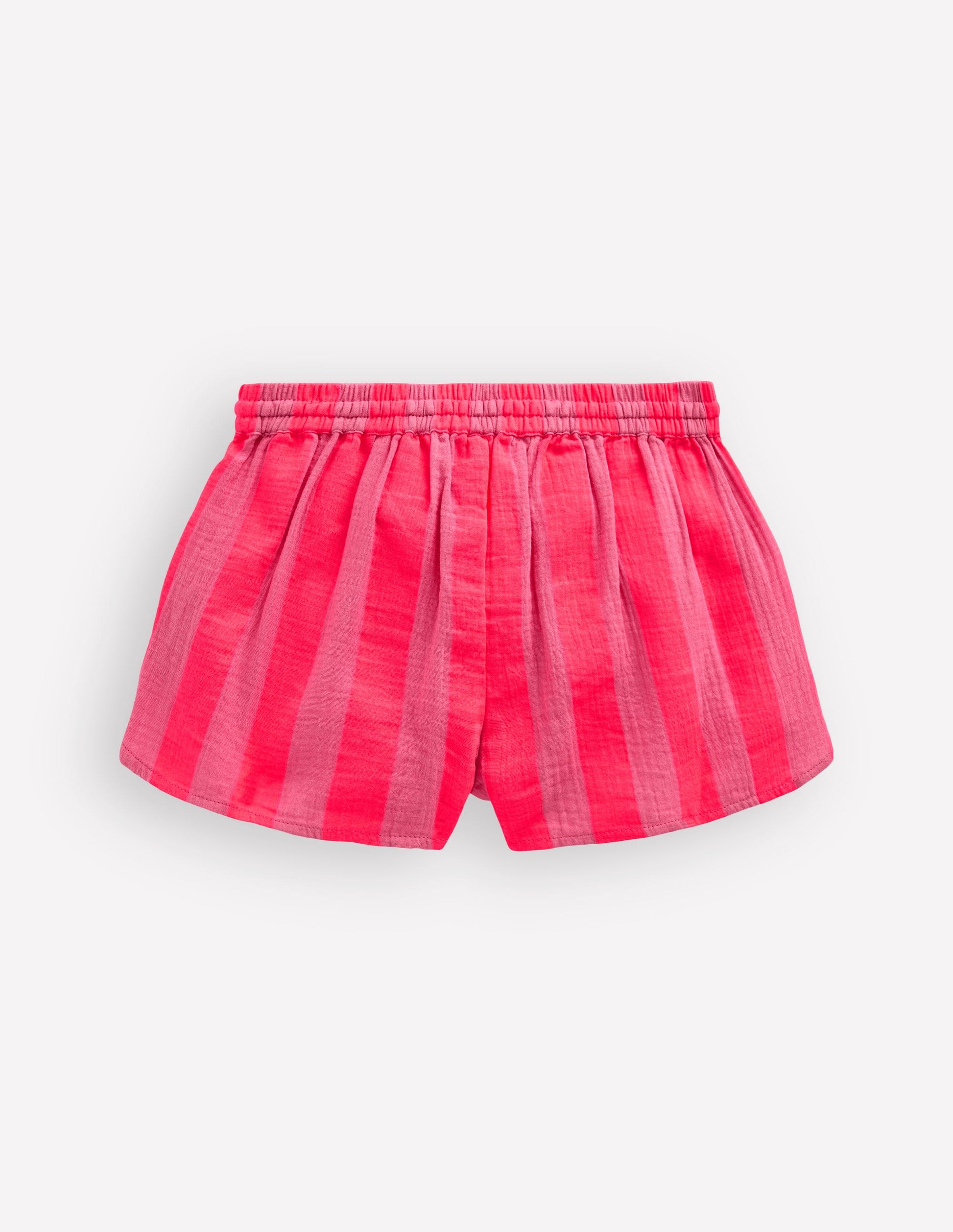 Pull-on Woven Shorts-Formica Pink Stripe-3