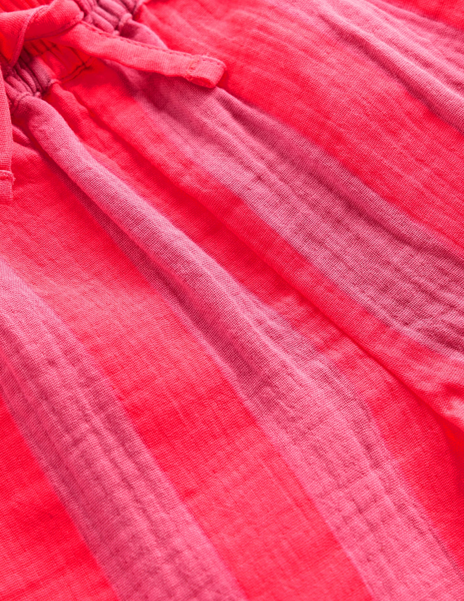 Pull-on Woven Shorts-Formica Pink Stripe-4