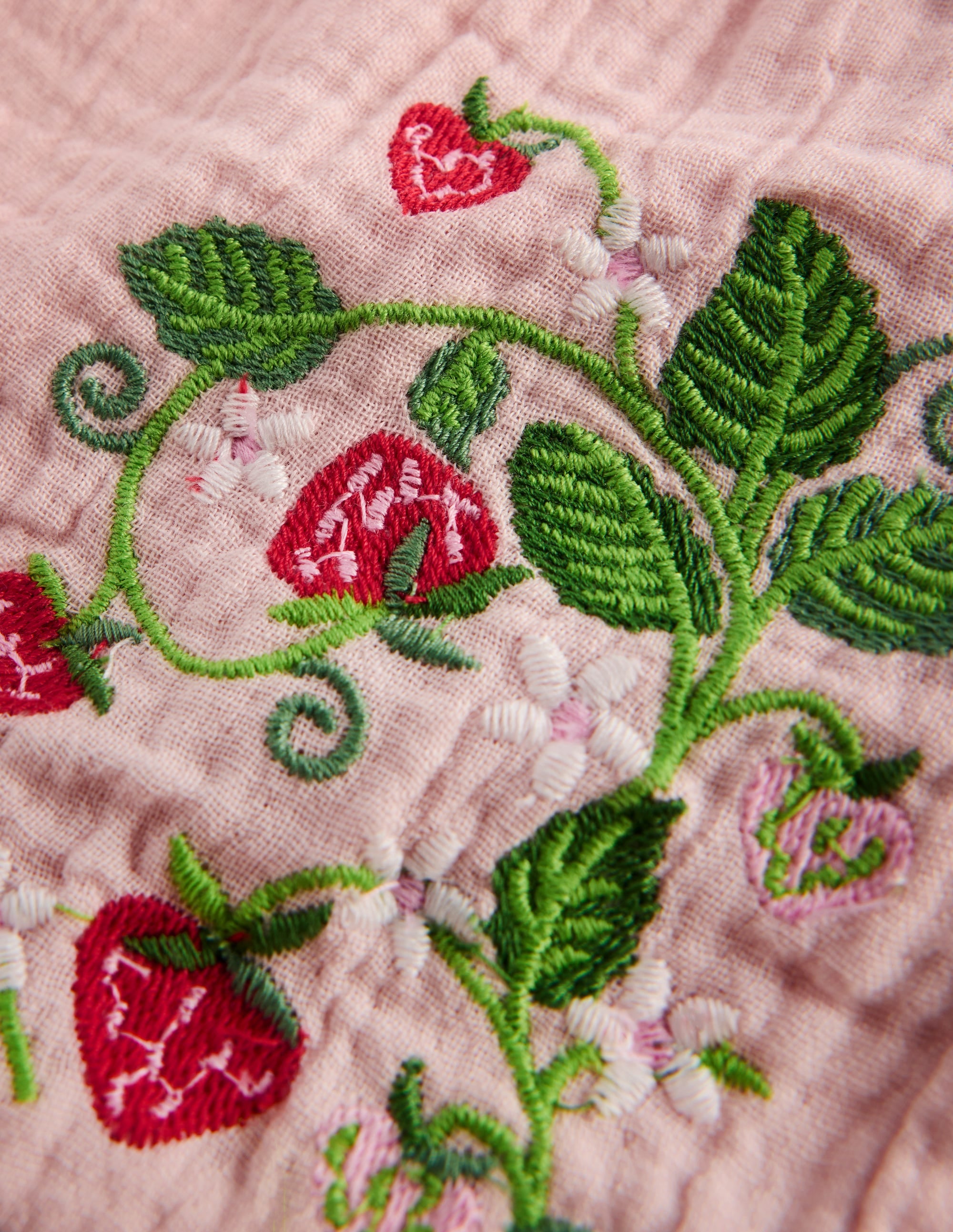 Frill Woven Shorts-Lotus Strawberry - Image 5
