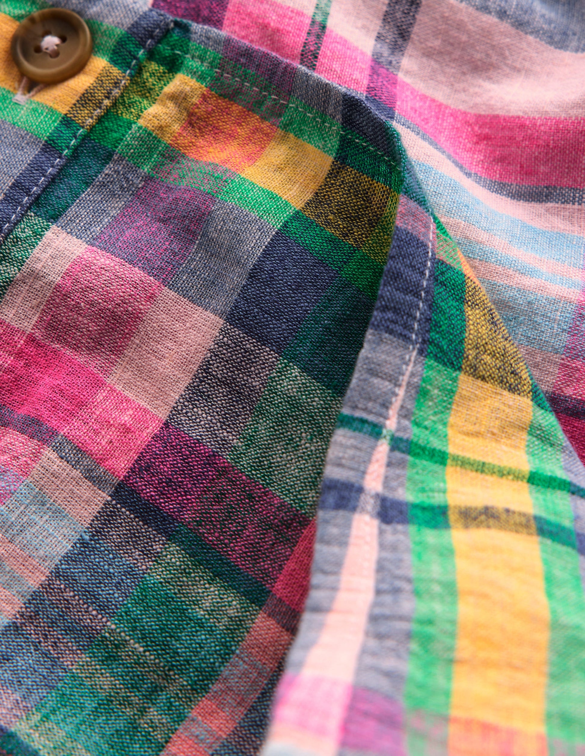 Wrap Woven Skort-Multi-4