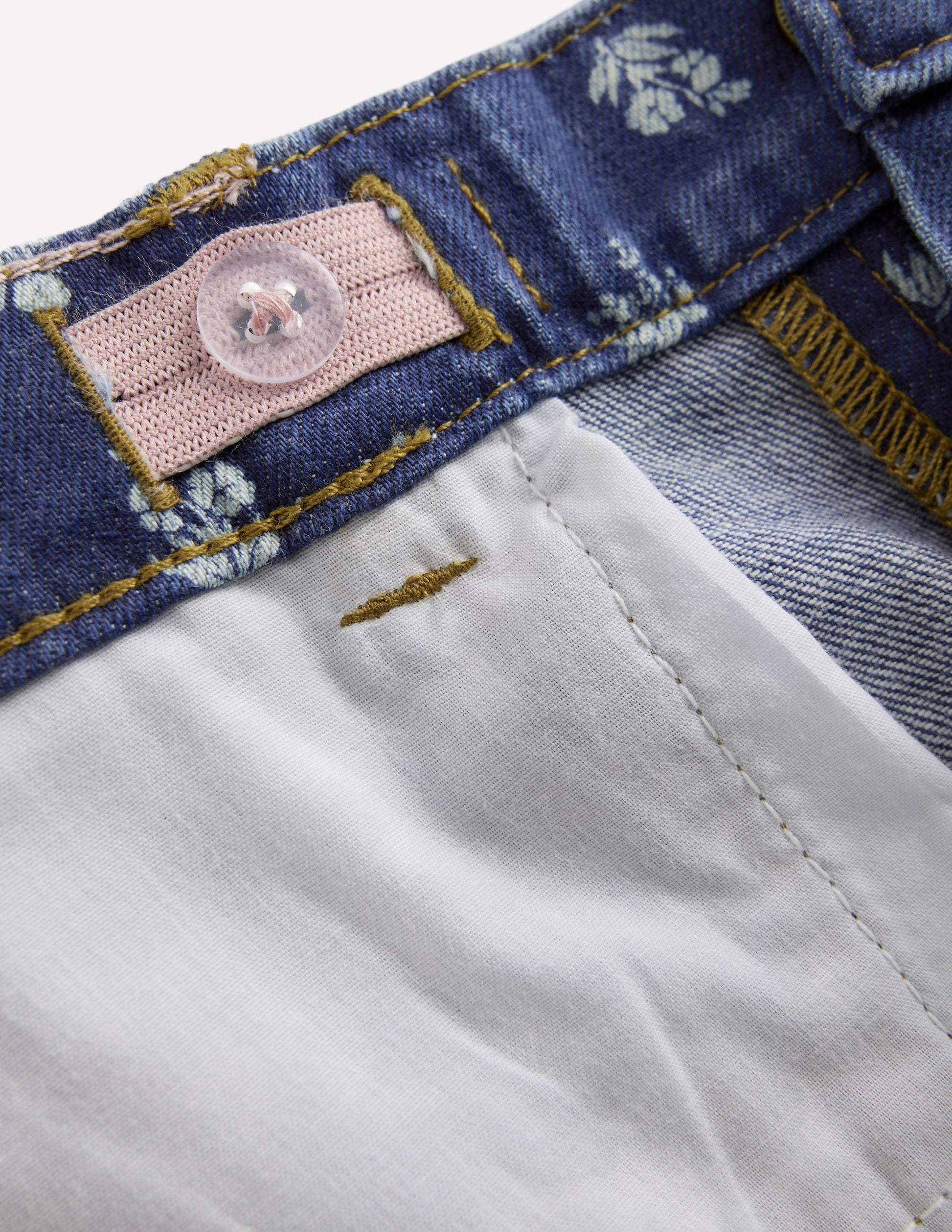 Wide Leg Jean-Denim Floral-4