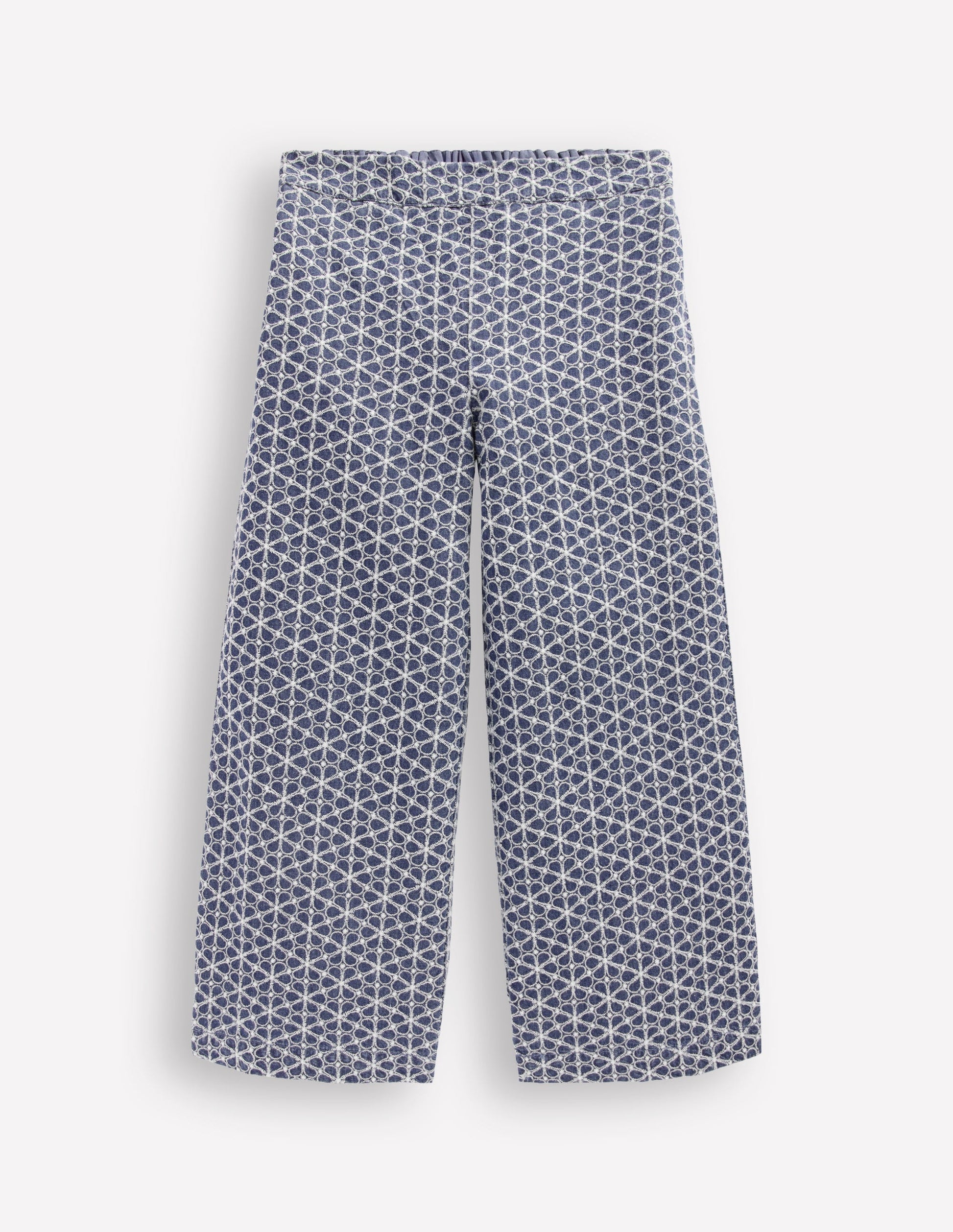 Occasion Pants-Chambray Broderie-1