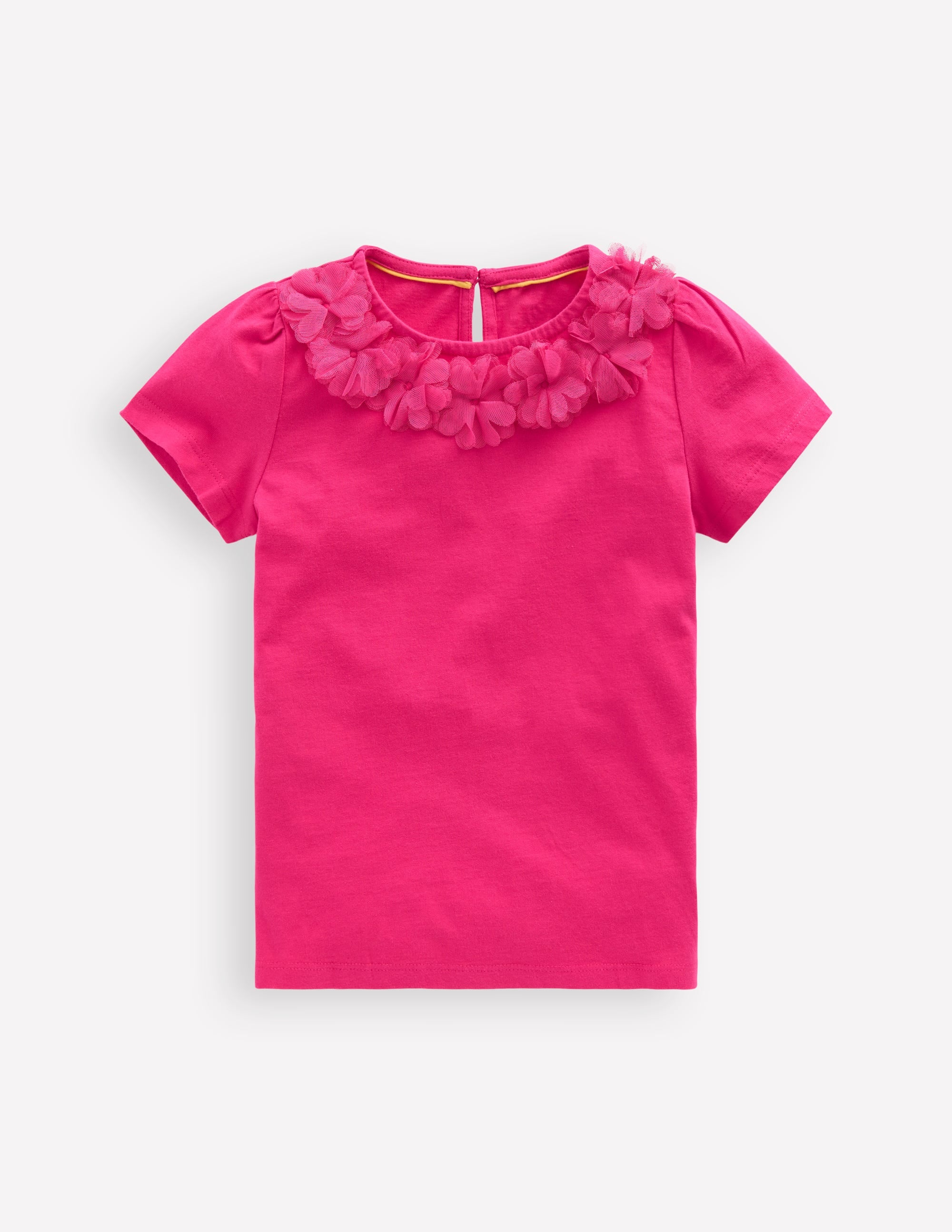 Flower Trim T-Shirt-Fandango - Image 1