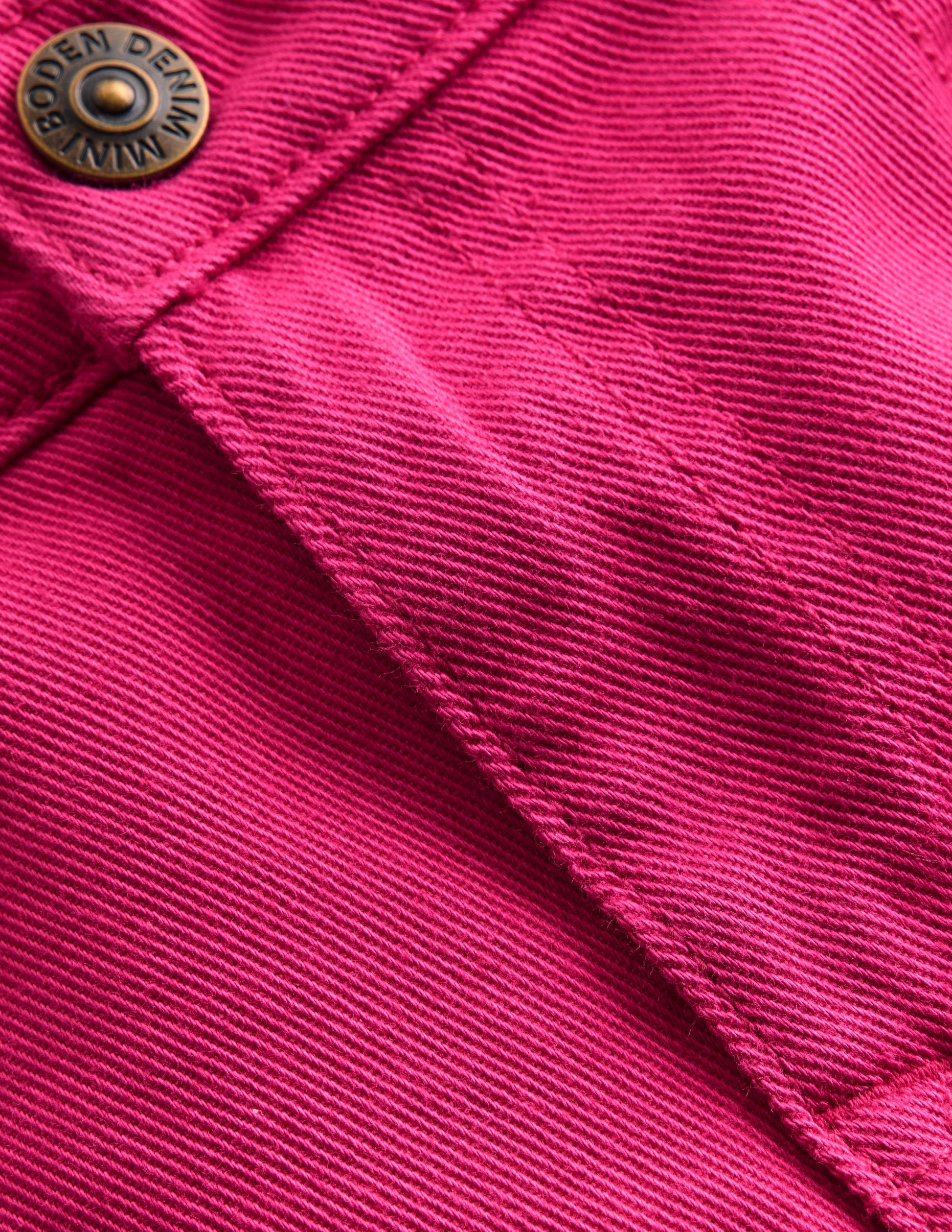 Denim Shorts-Hot Pink-3